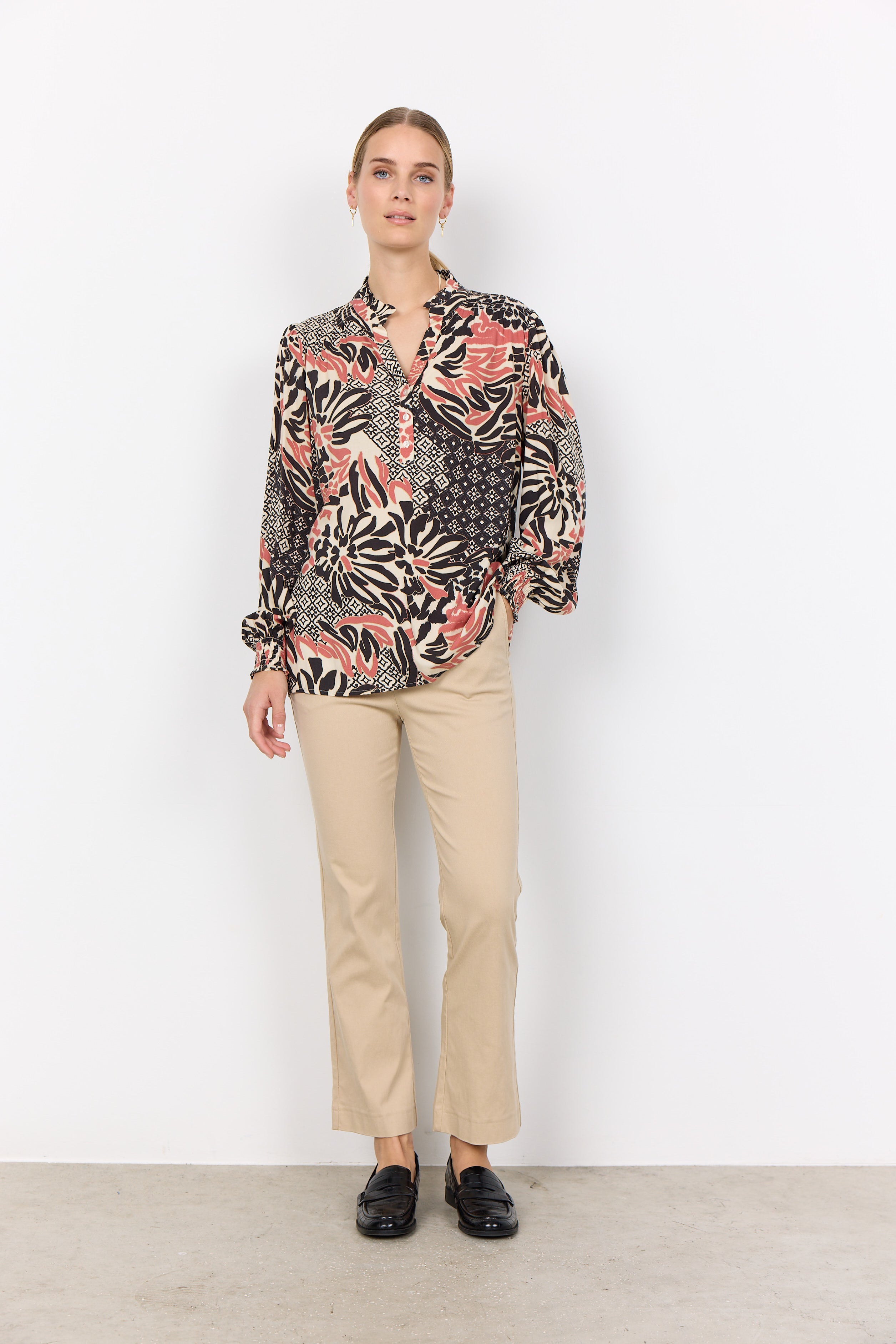 Olette Blouse - Blush Multi