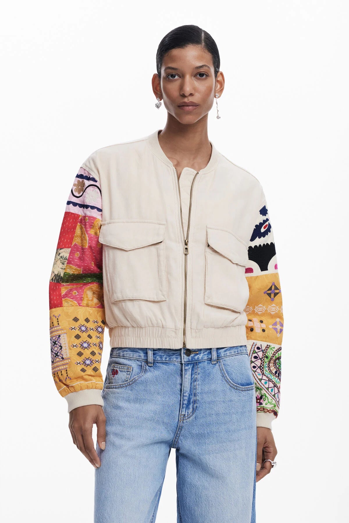 Mandala Motif Jacket - Multi