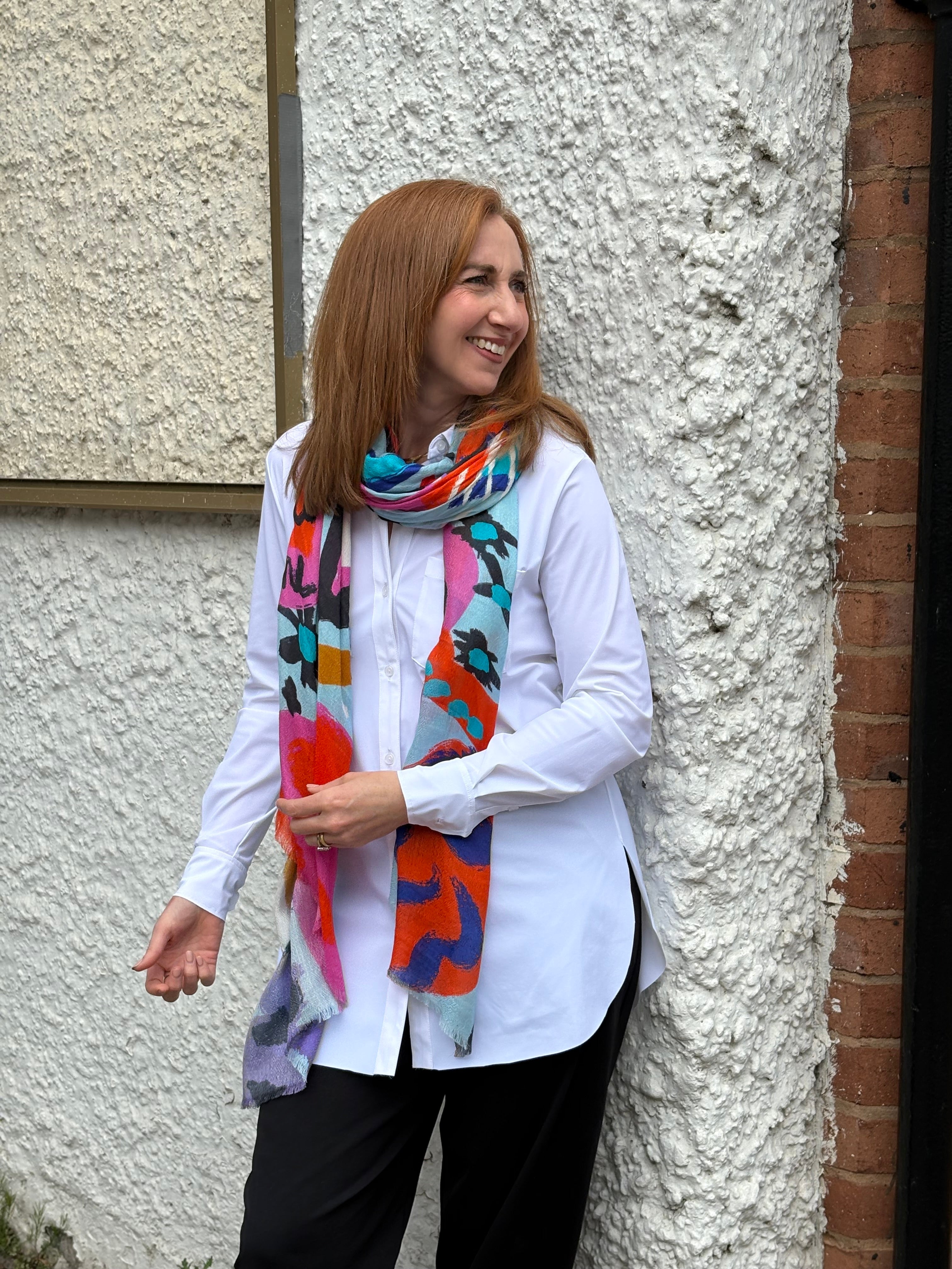 Scarf - Blue Multi