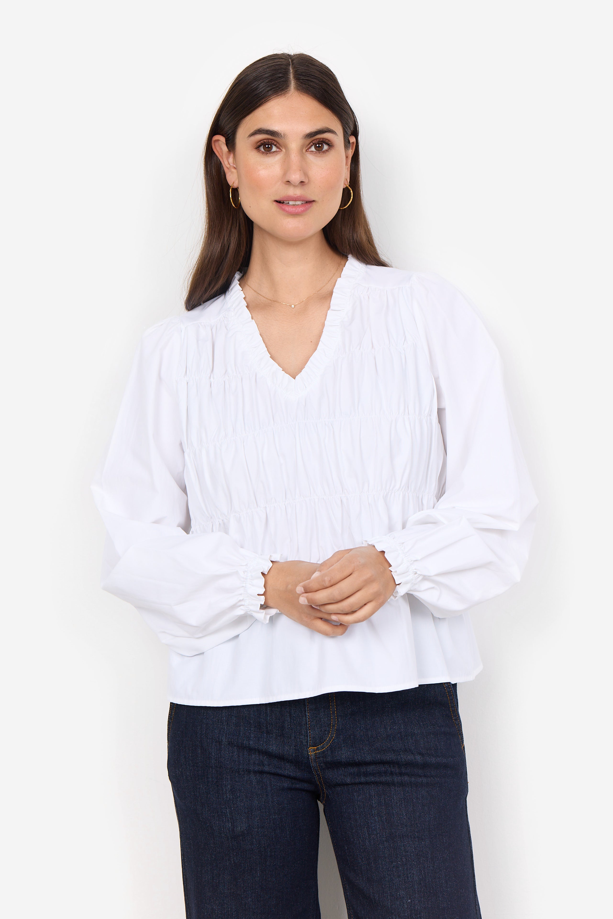 Netti Blouse - White