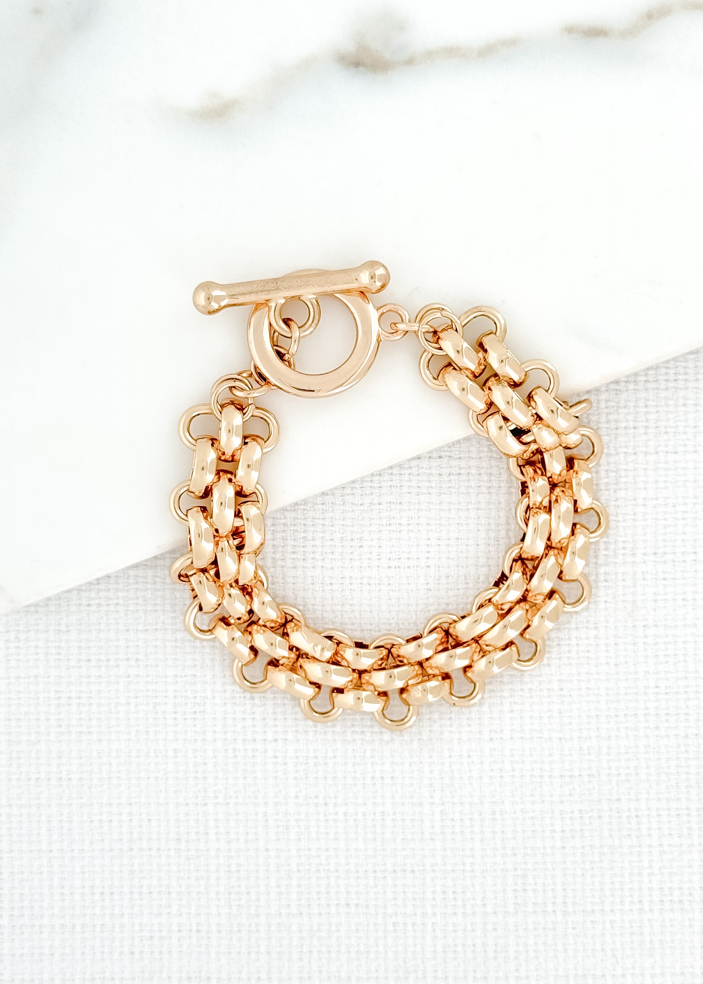Bracelet - Gold T Bar