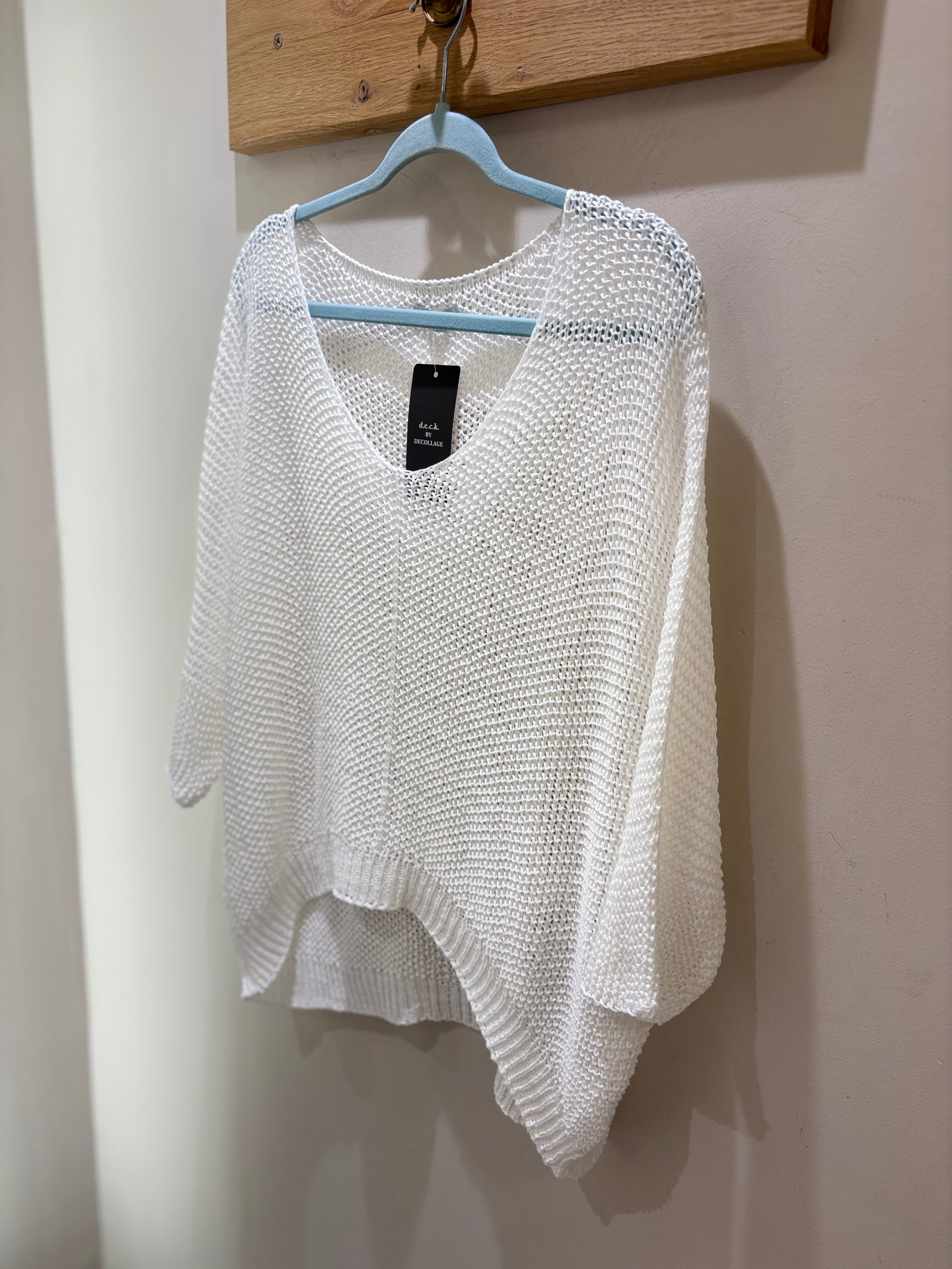 Oversized knit - White