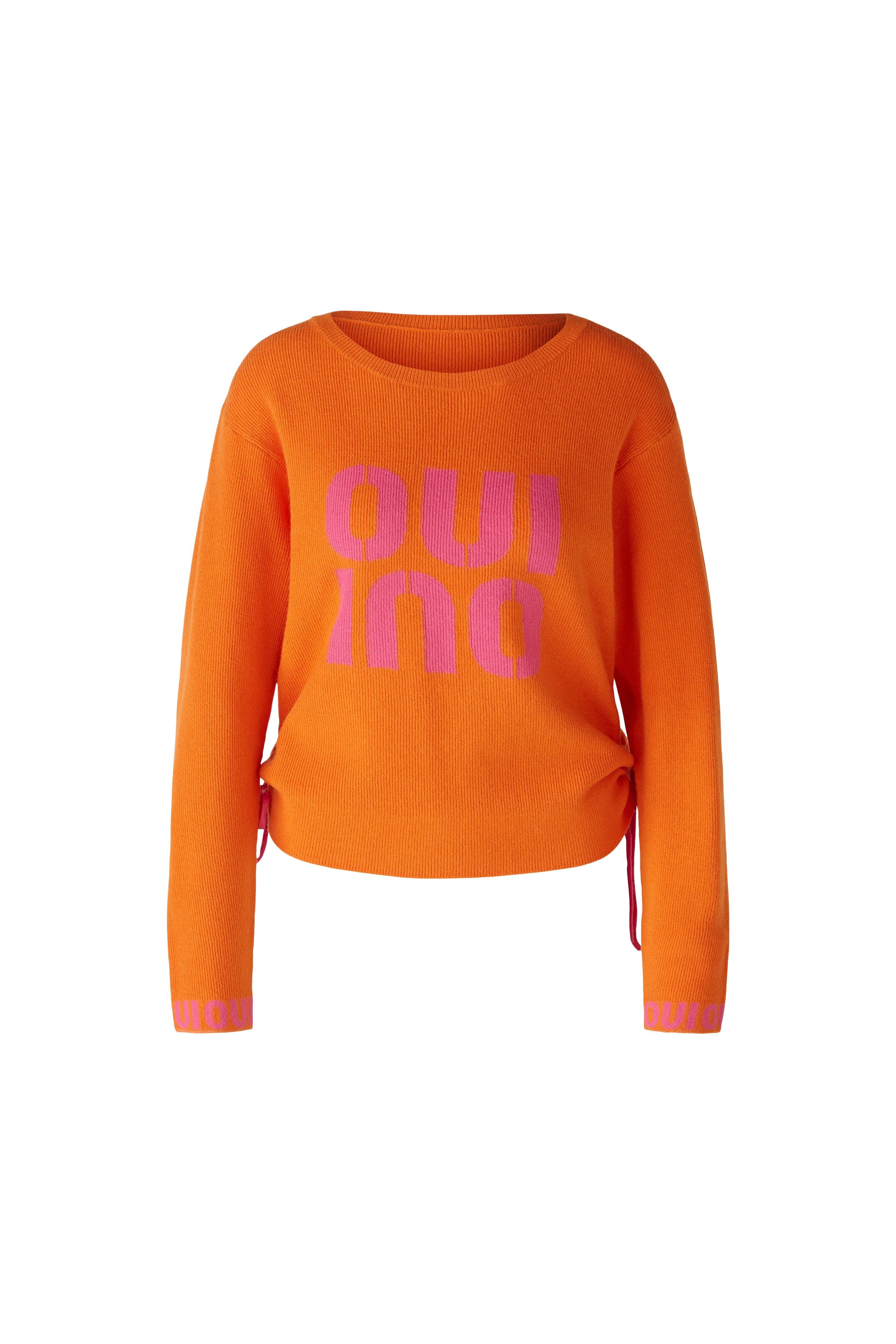 Slogan Jumper - Orange