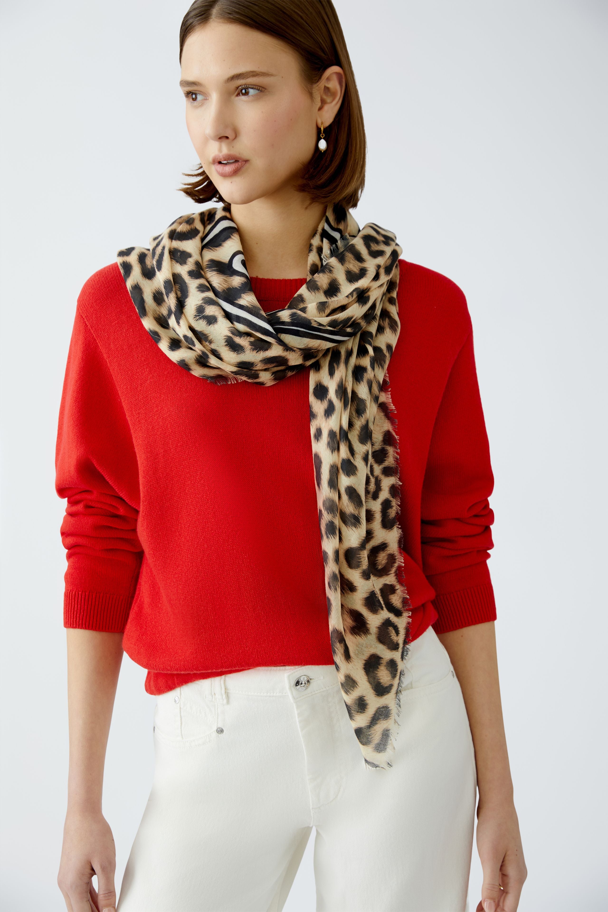 Lightweight Scarf - Leopard Print