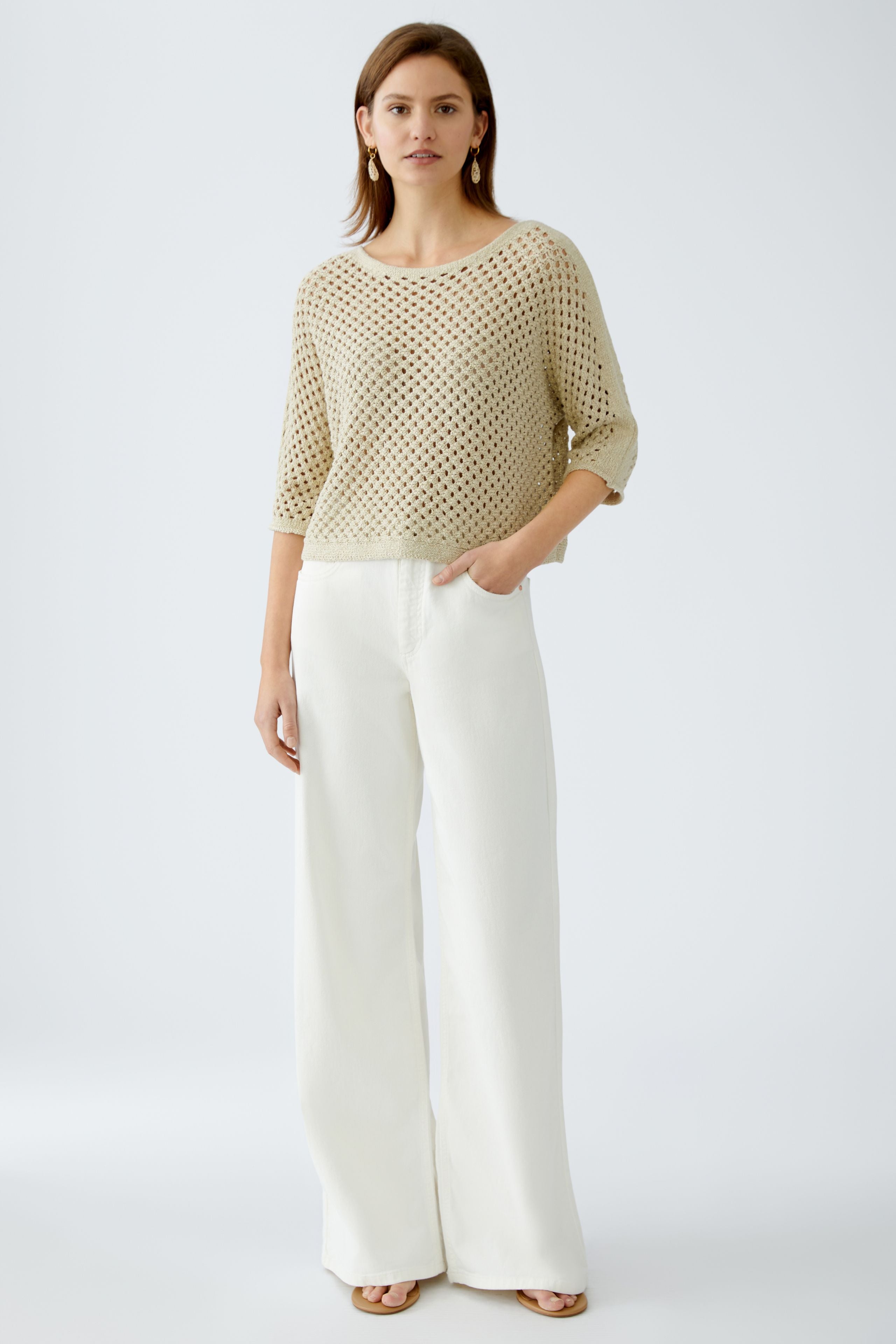 Boxy Jumper - Sand