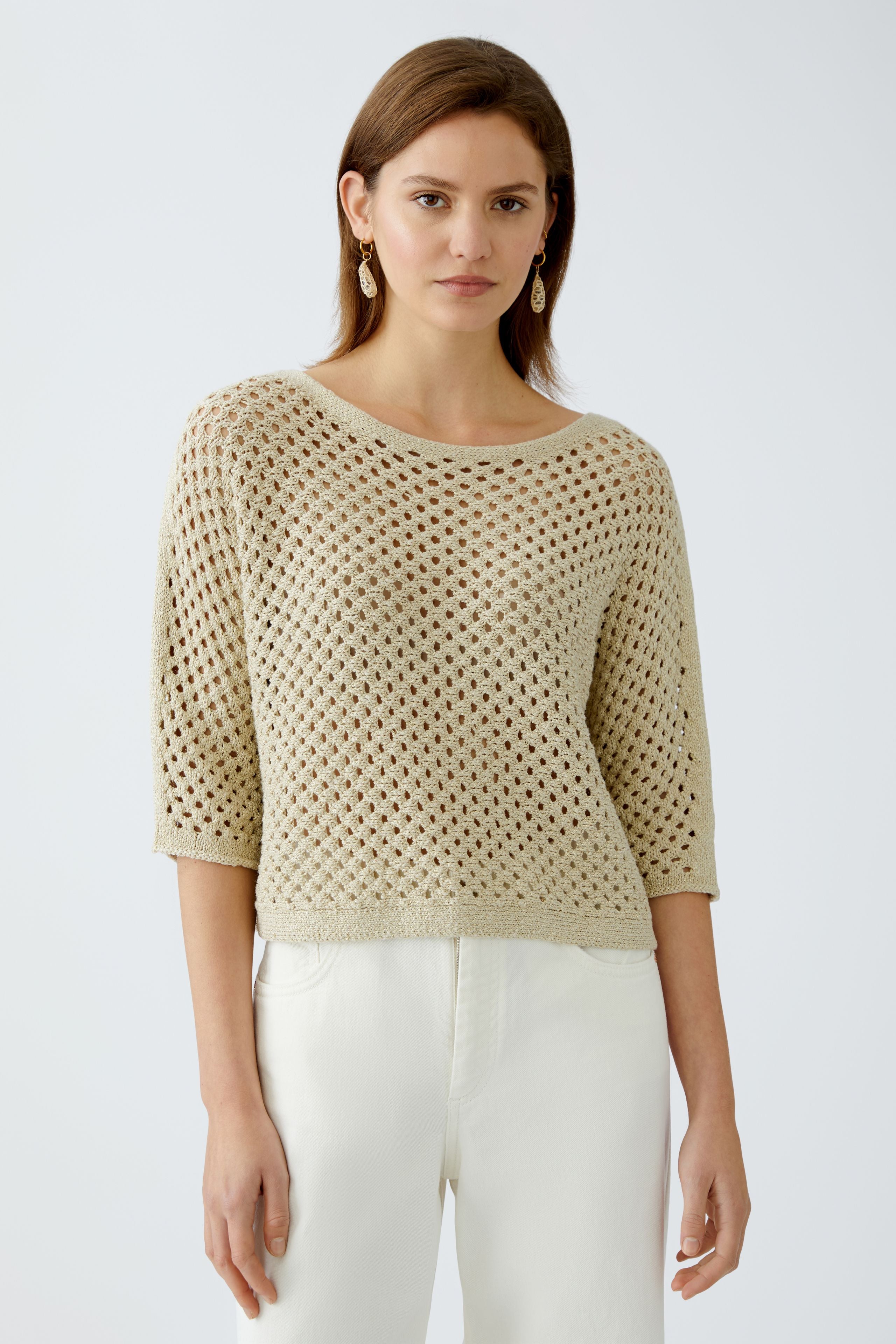 Boxy Jumper - Sand