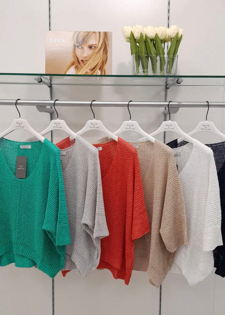 Oversized knit - White