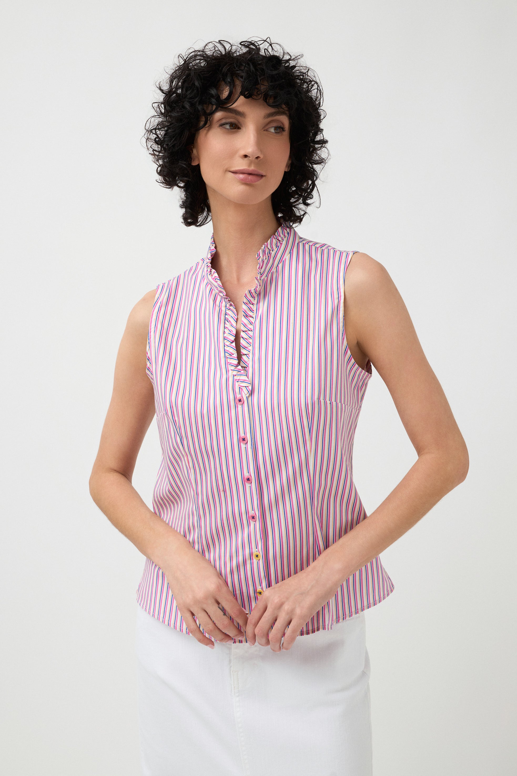 Cetara Blouse - Pink