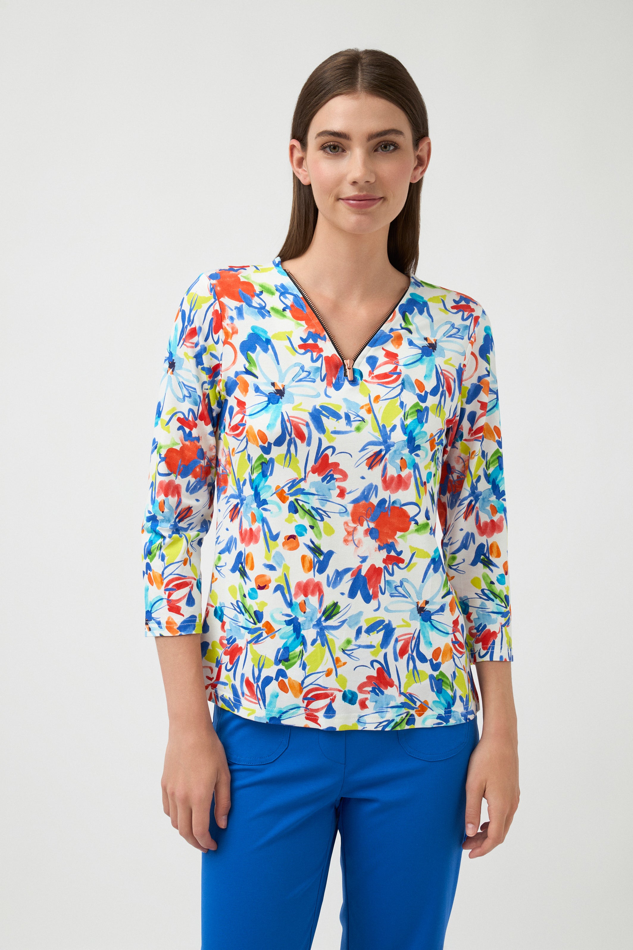 Cupina Long Sleeve Top - White