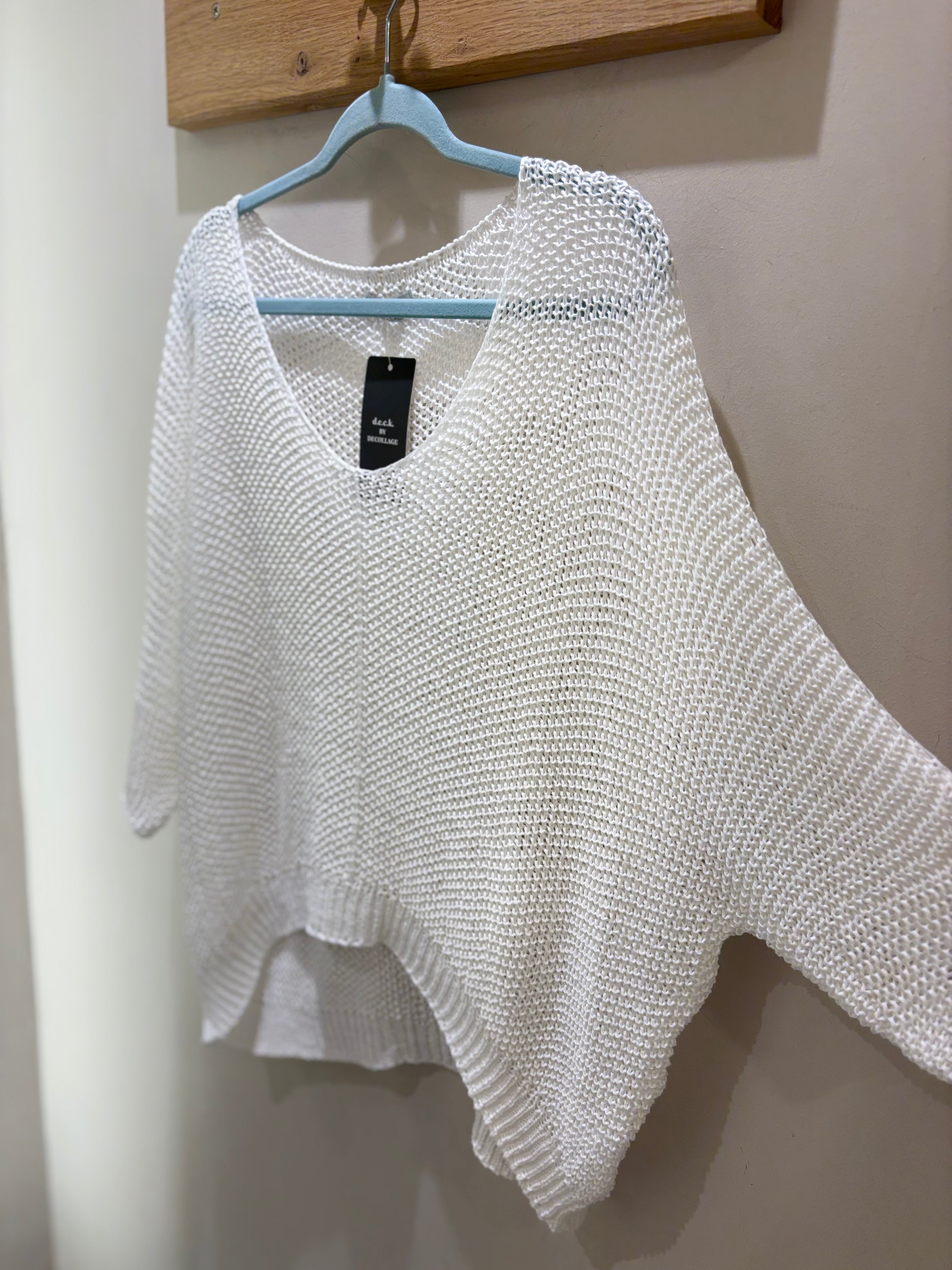 Oversized knit - White