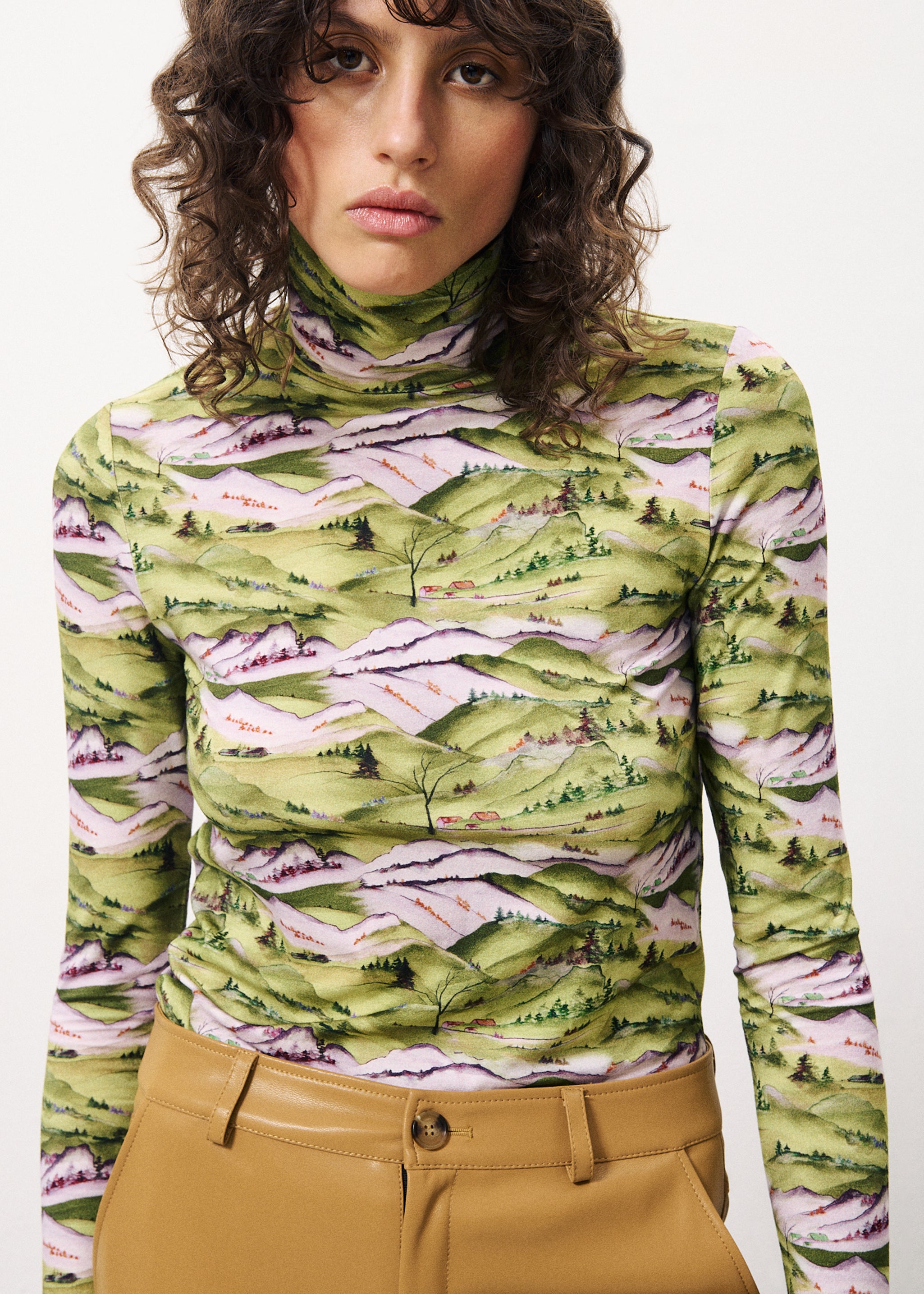 Carmelite Top - Green