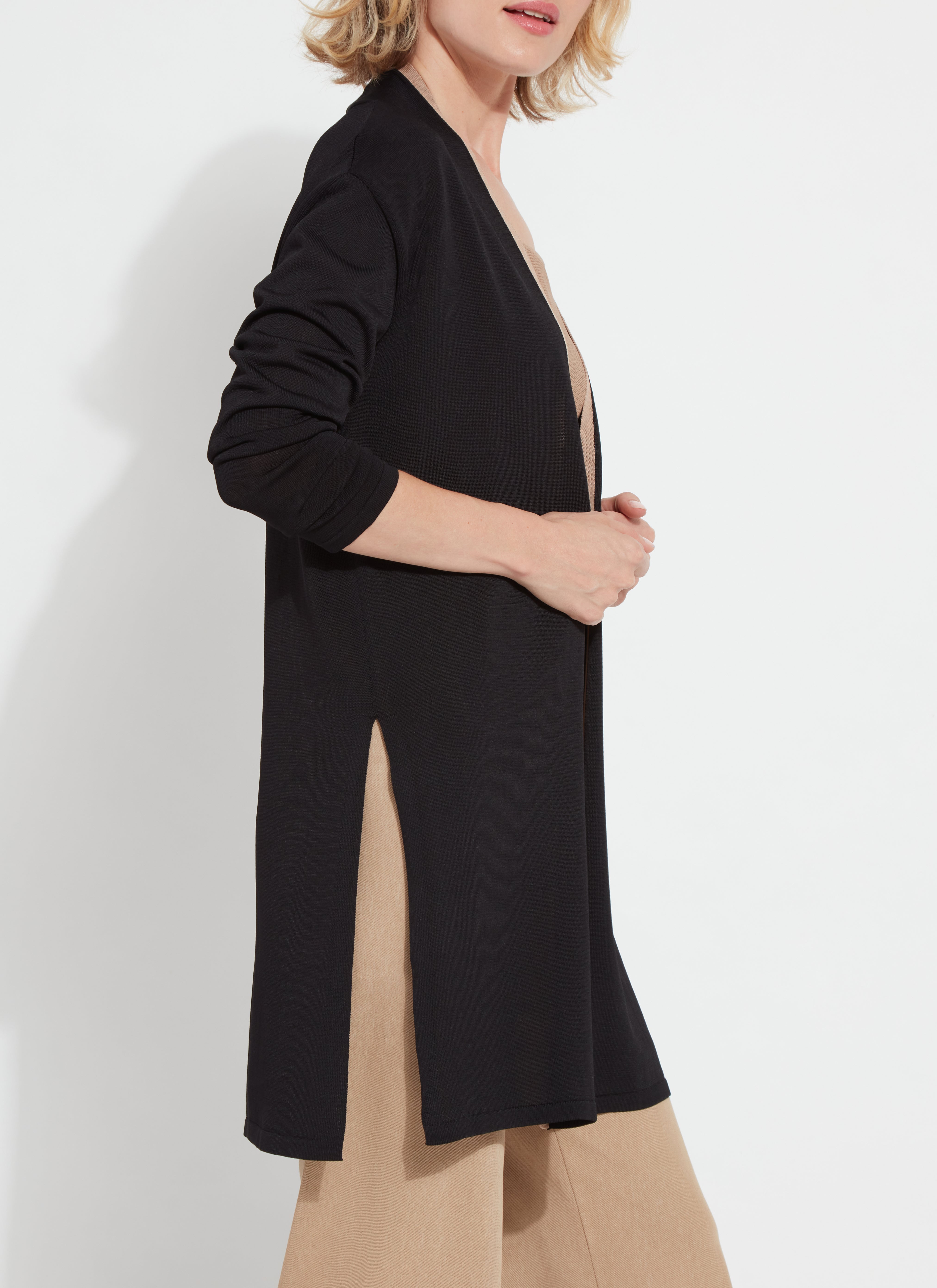 Knitted Cardigan - Black