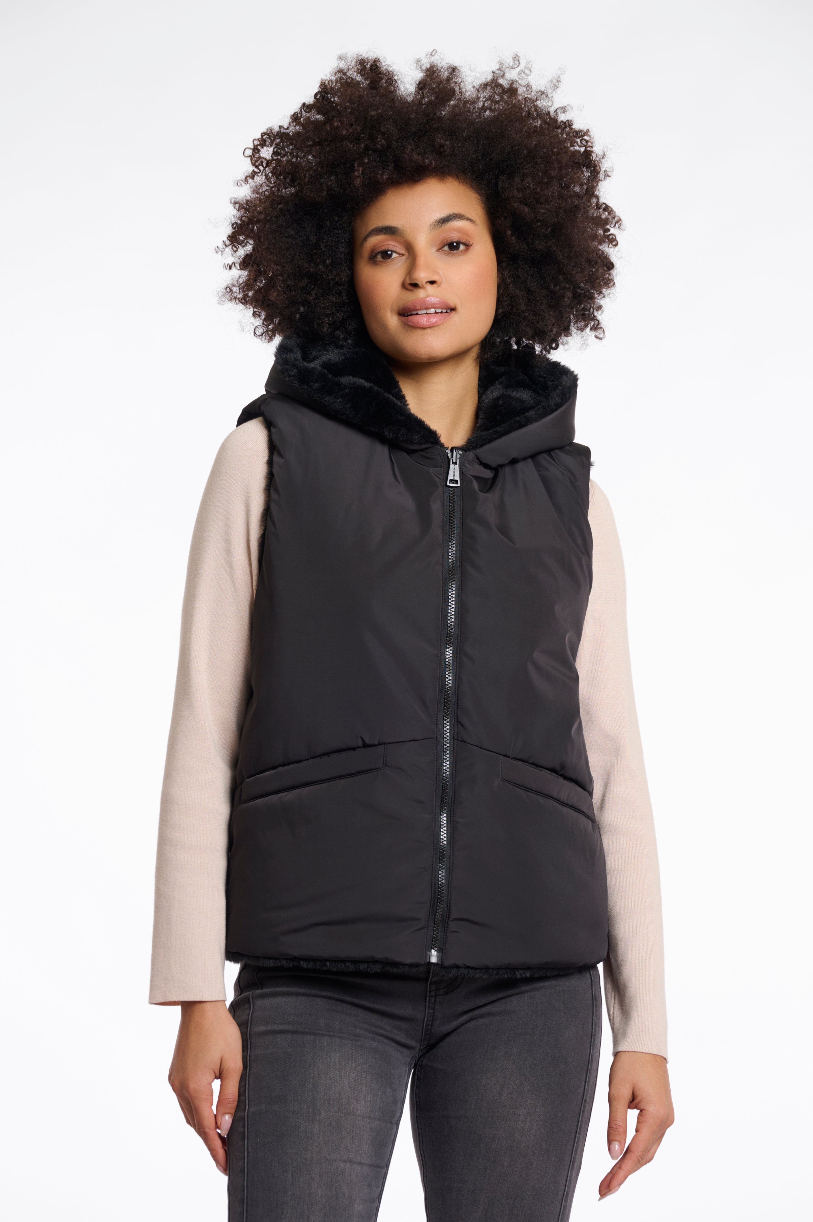Reversable Hiddo Gilet - Black