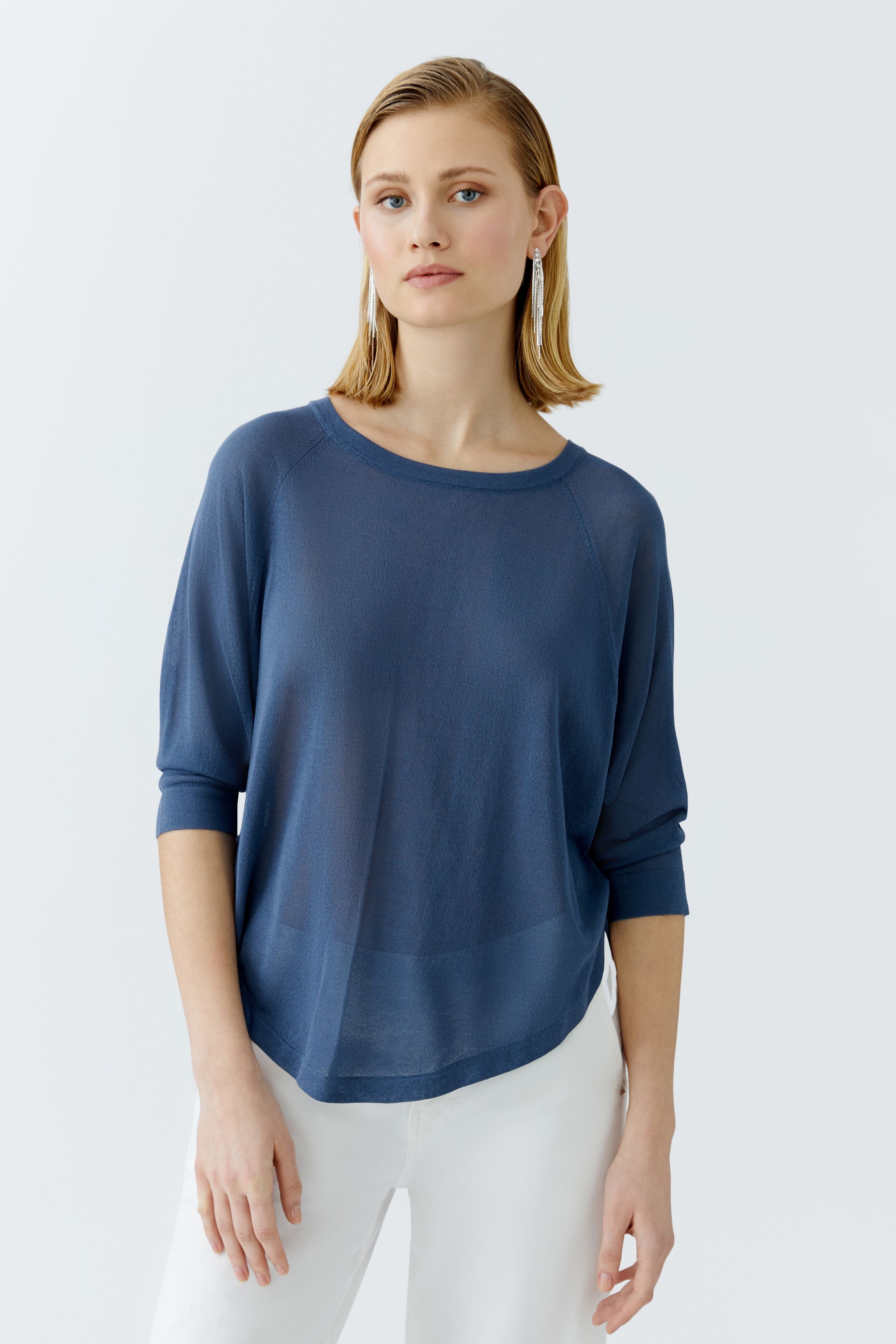Relaxed Jumper - Indigo Blue