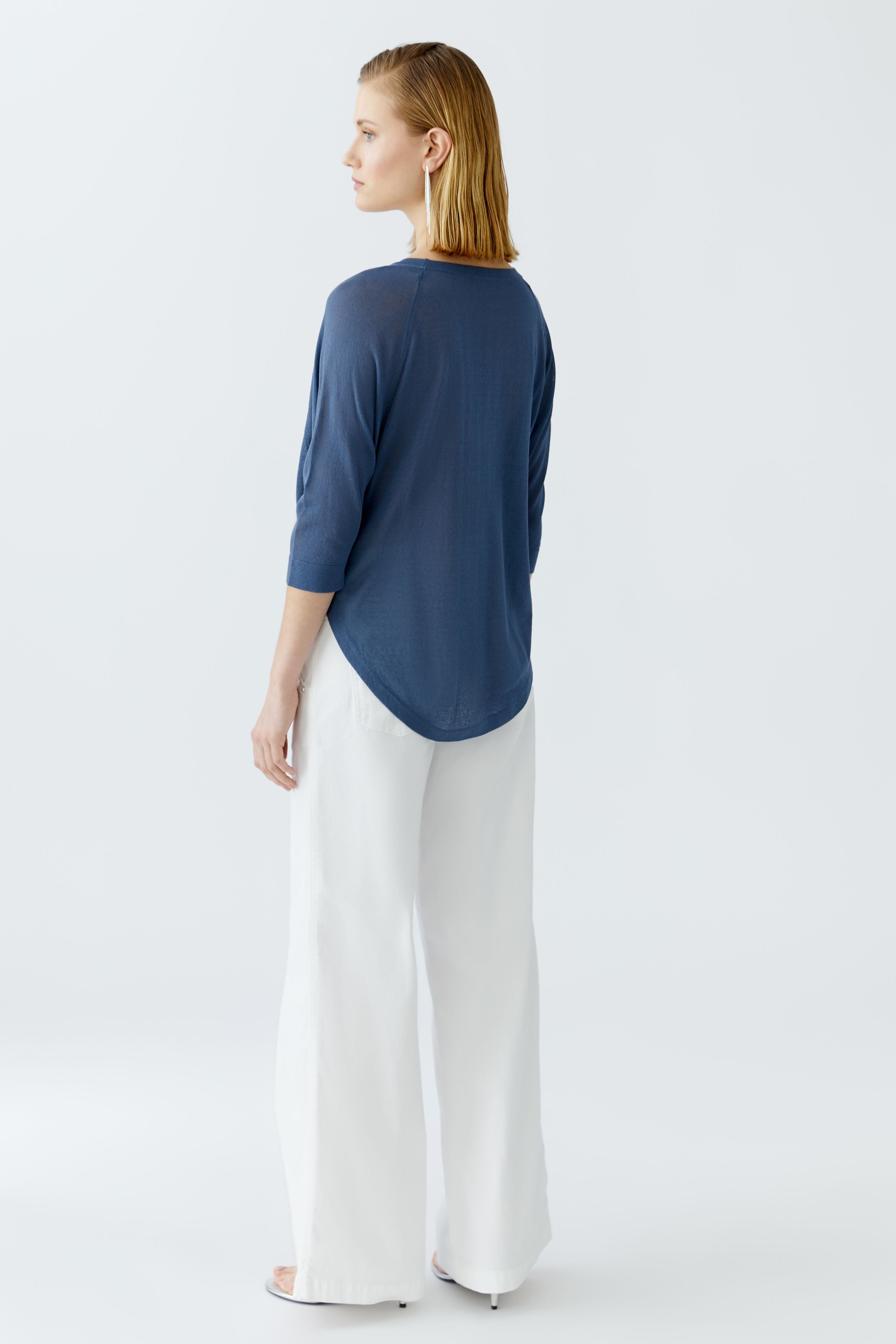 Relaxed Jumper - Indigo Blue