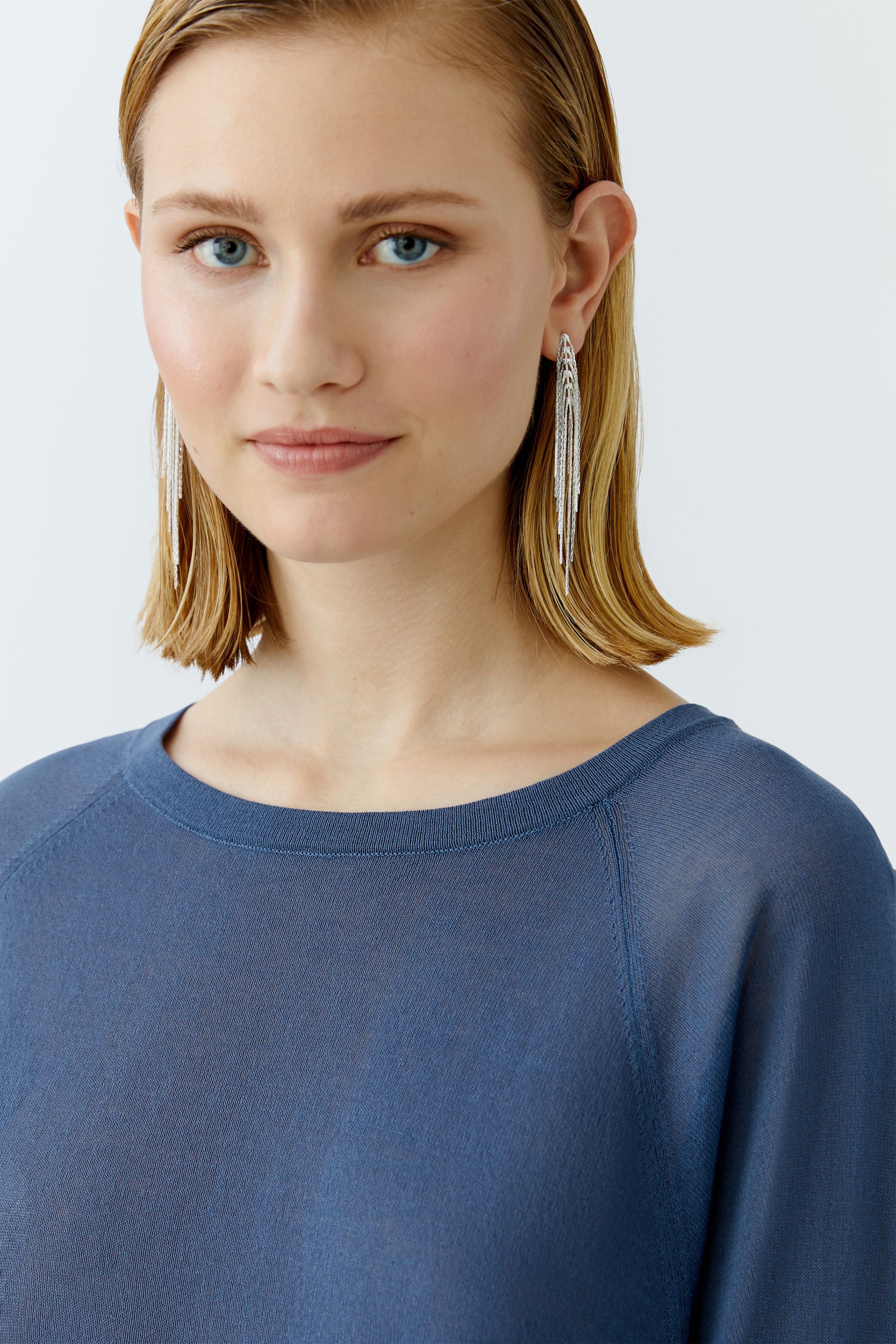 Relaxed Jumper - Indigo Blue