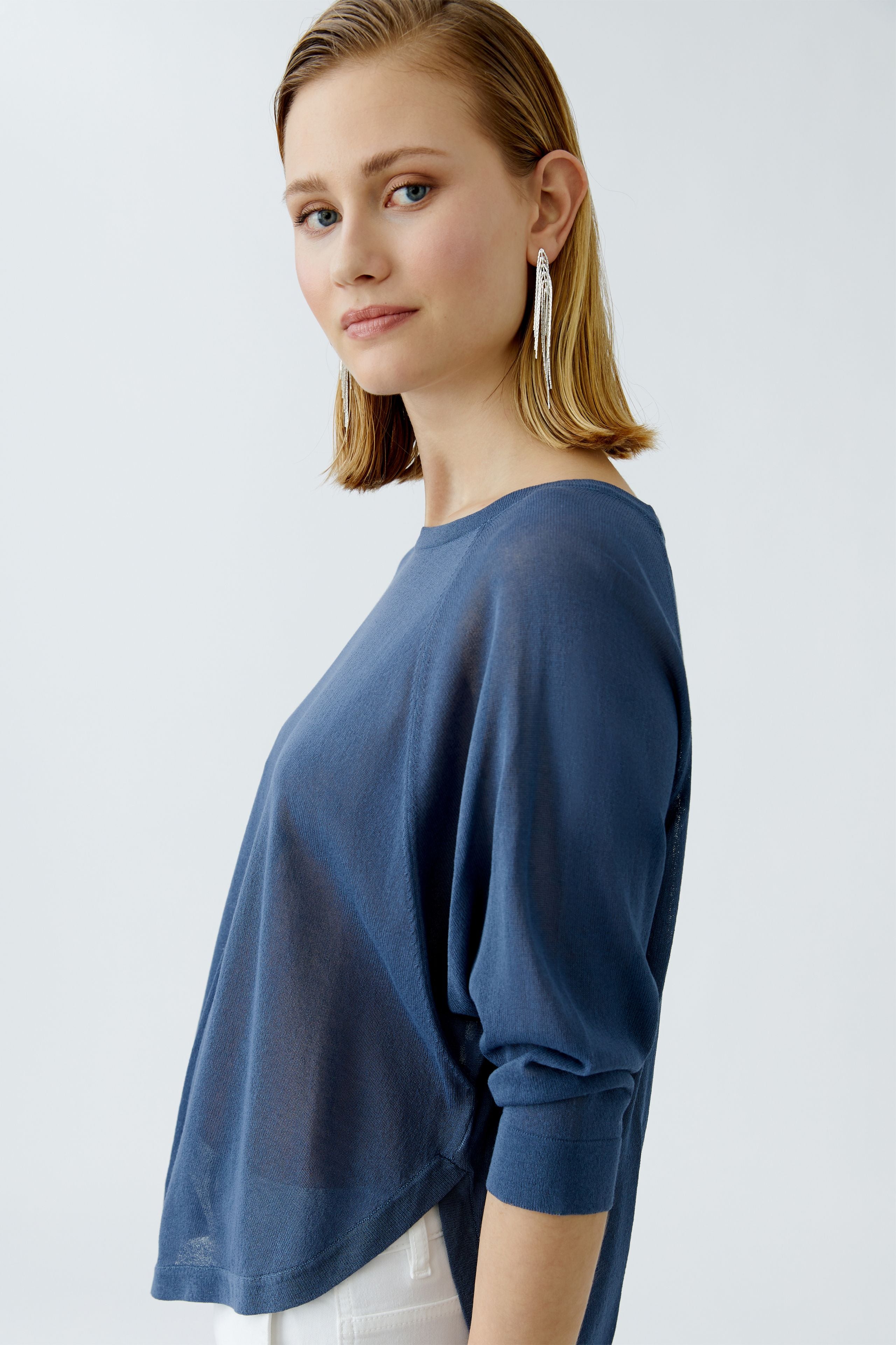 Relaxed Jumper - Indigo Blue