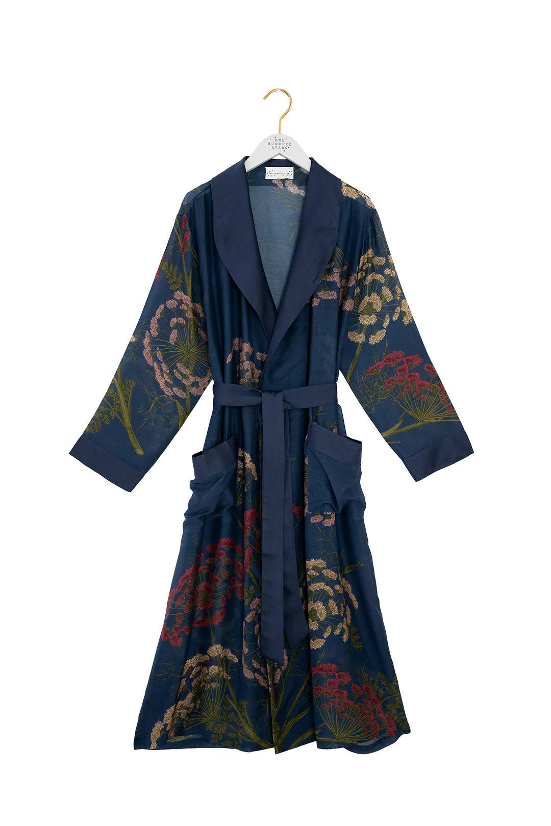 Parsley Seed Gown - Navy Blue Multi