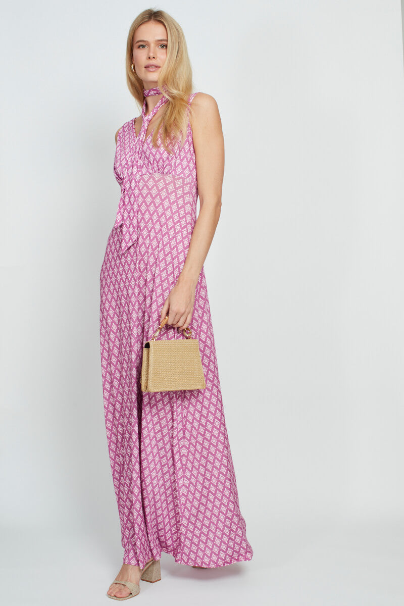 Brigette Dress - Diamond Pink