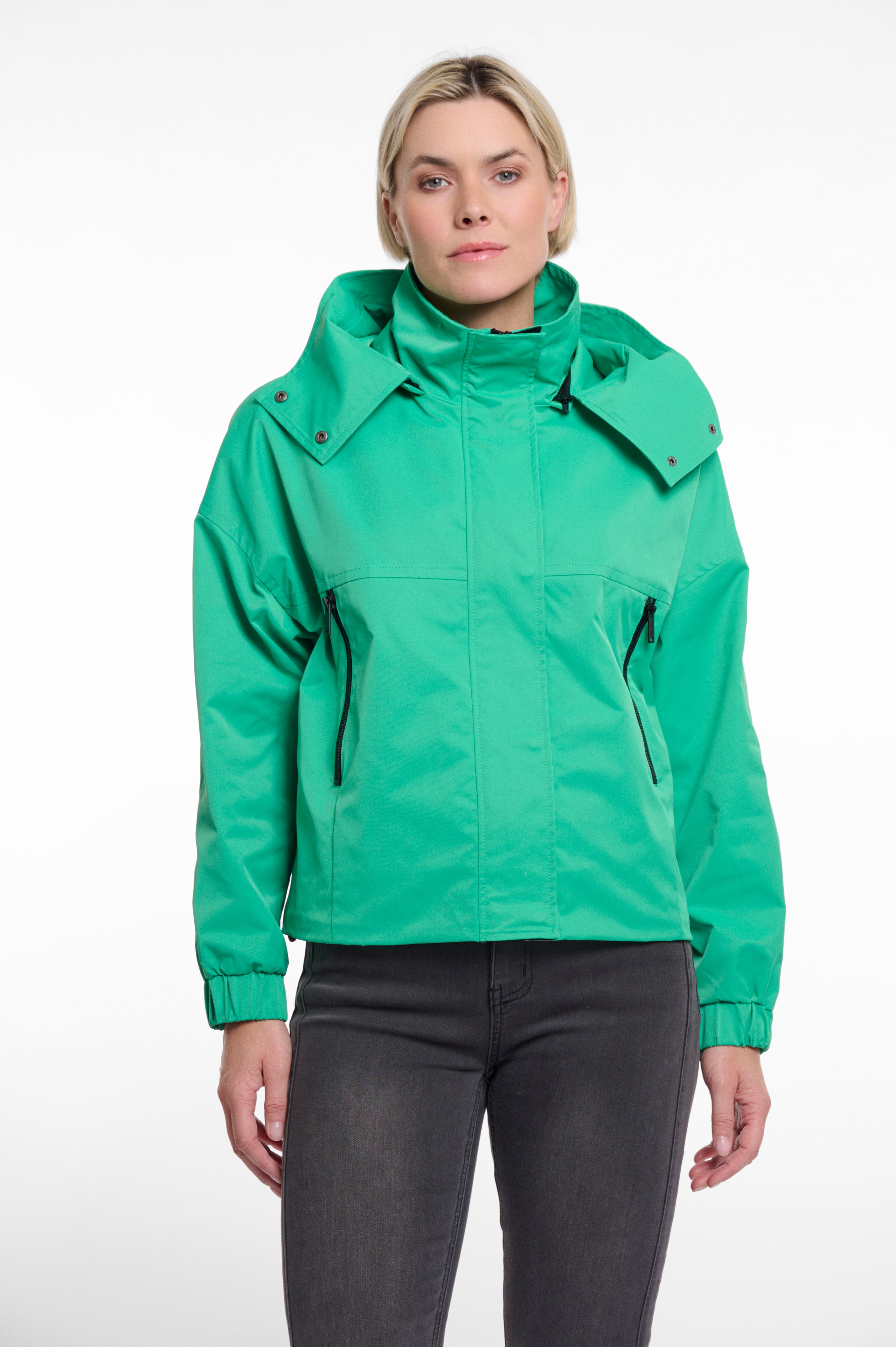Isa Rain Jacket - Clover Green