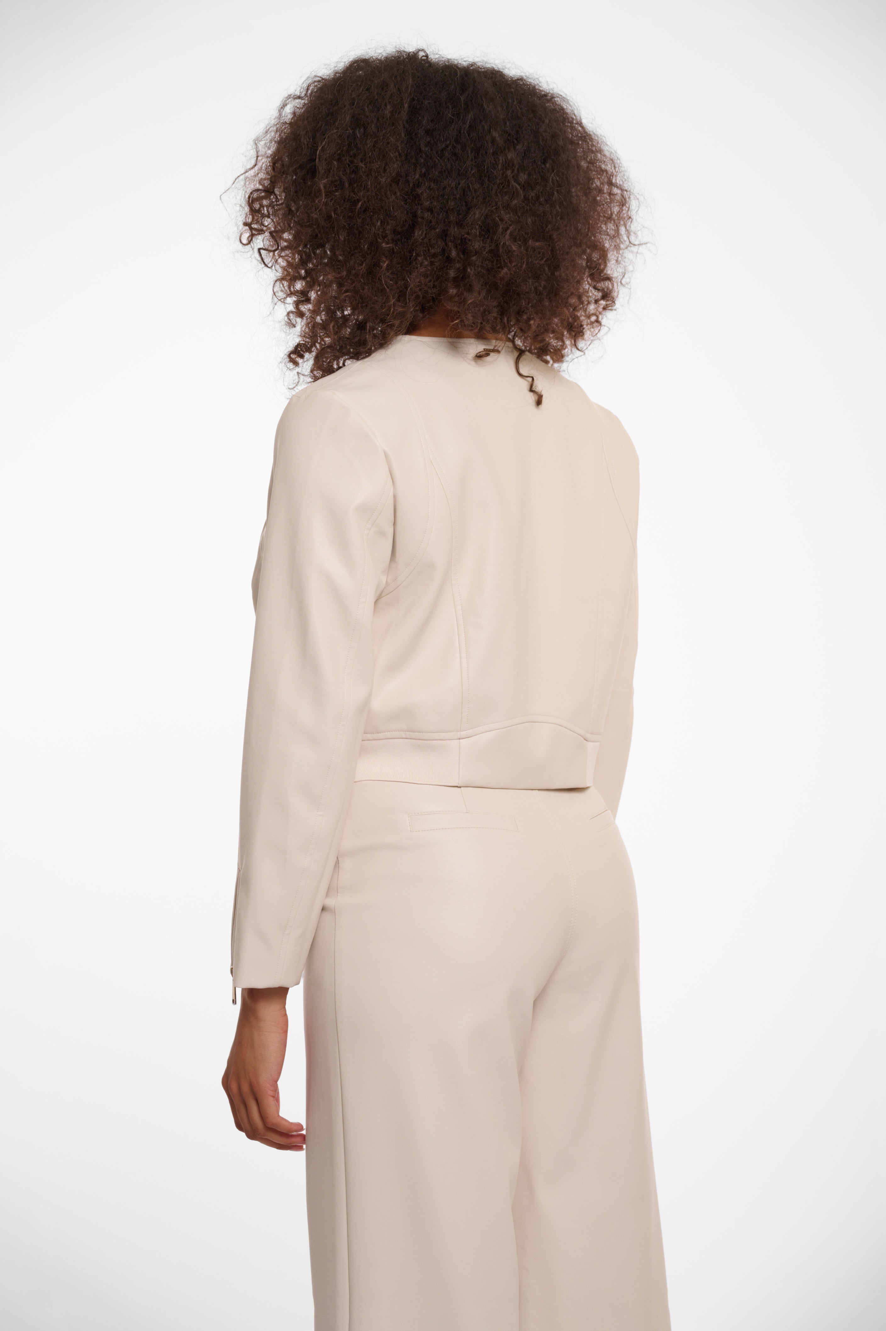 Lonneke Bomber Jacket - Ivory