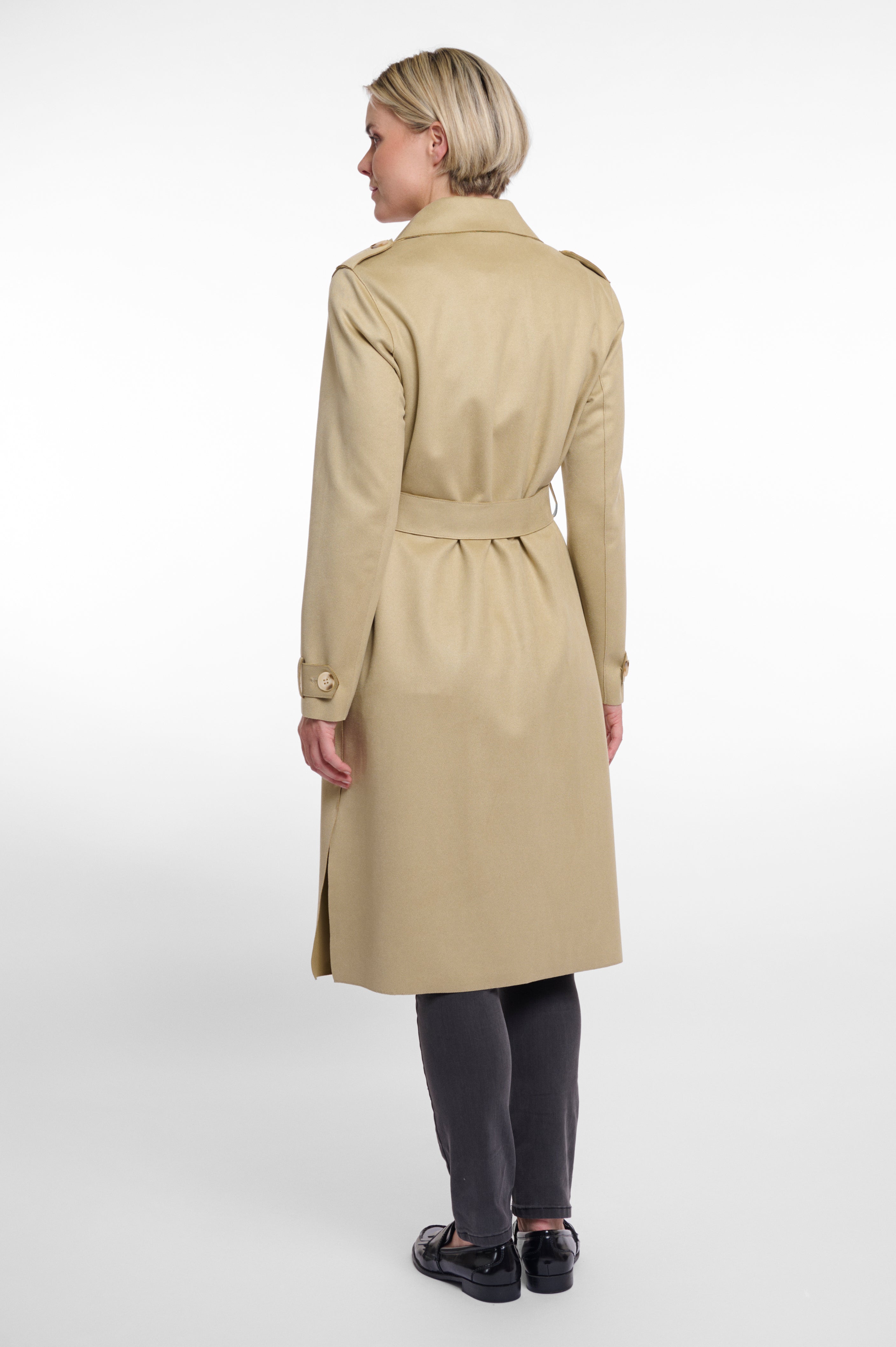 Nula Trench Coat - Camel
