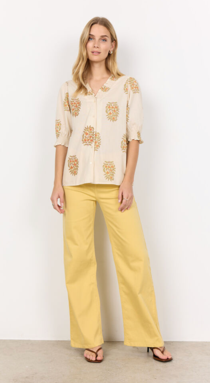 Pompeia Blouse - Cream