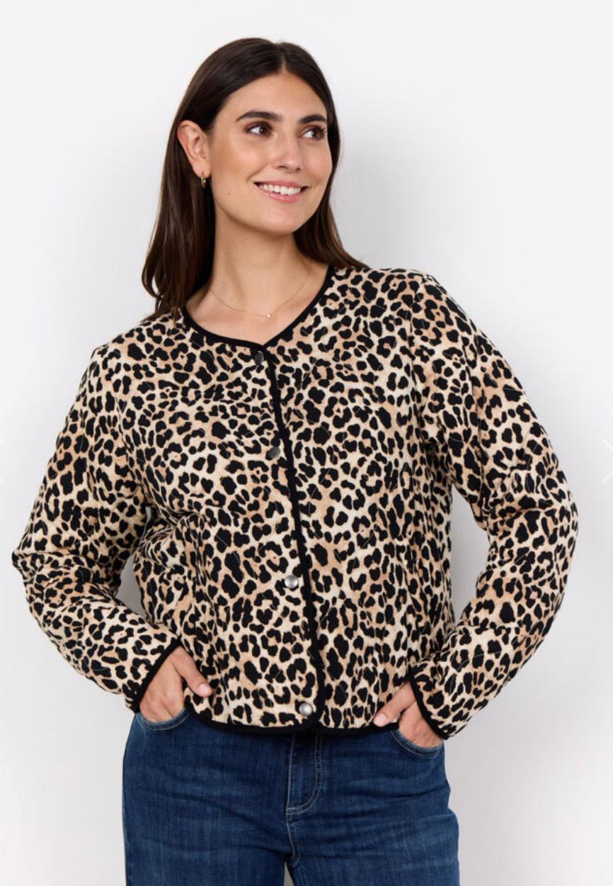 Pietta Jacket - Leopard Print