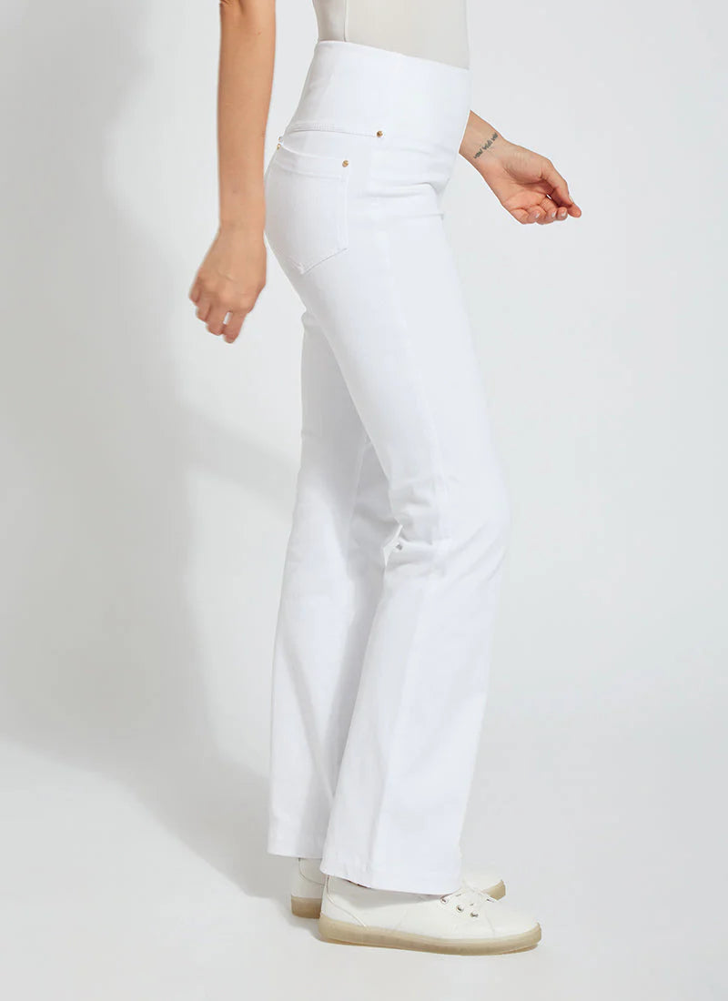Baby Bootcut Jeans - White