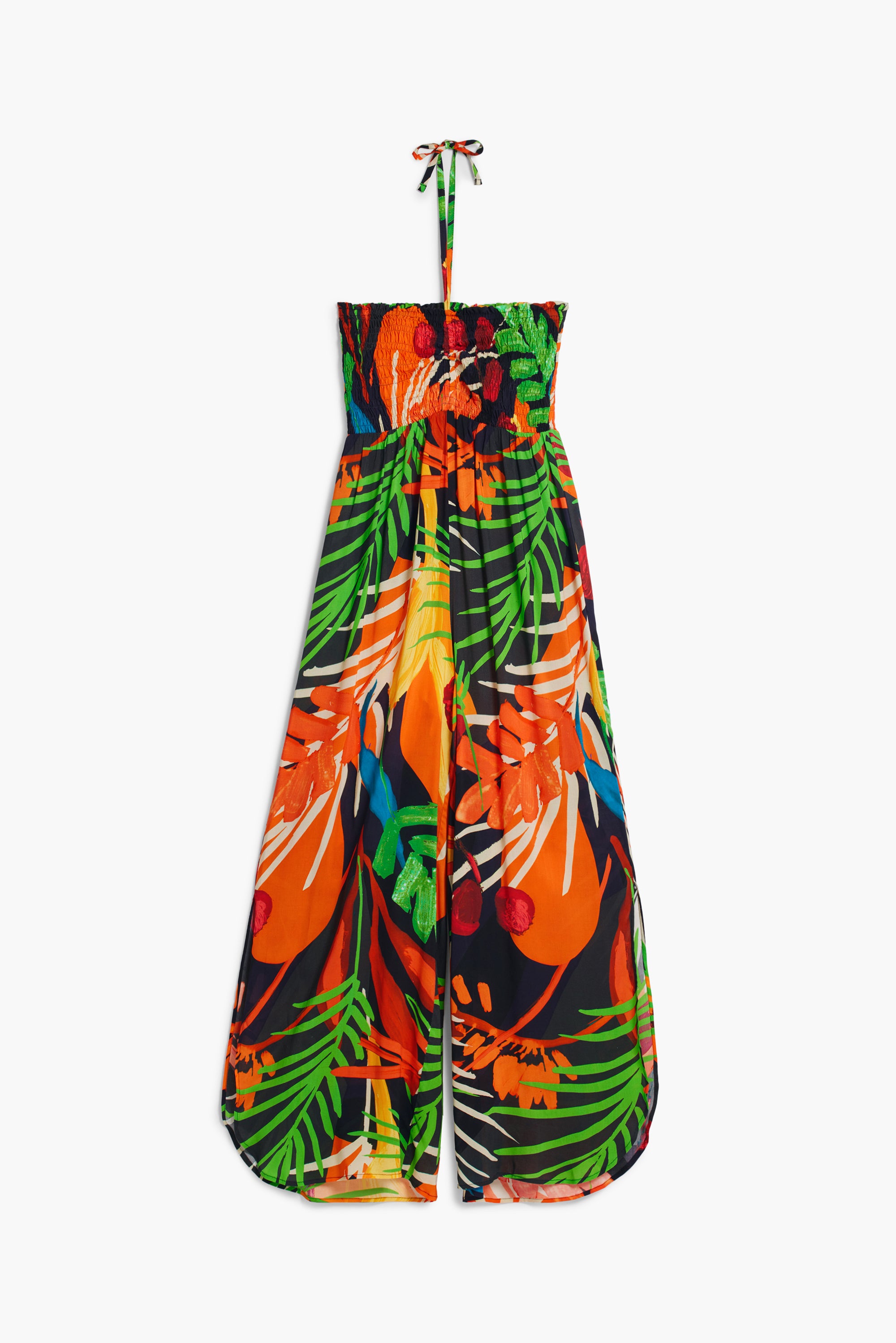 Tropical Jumpsuit - Black