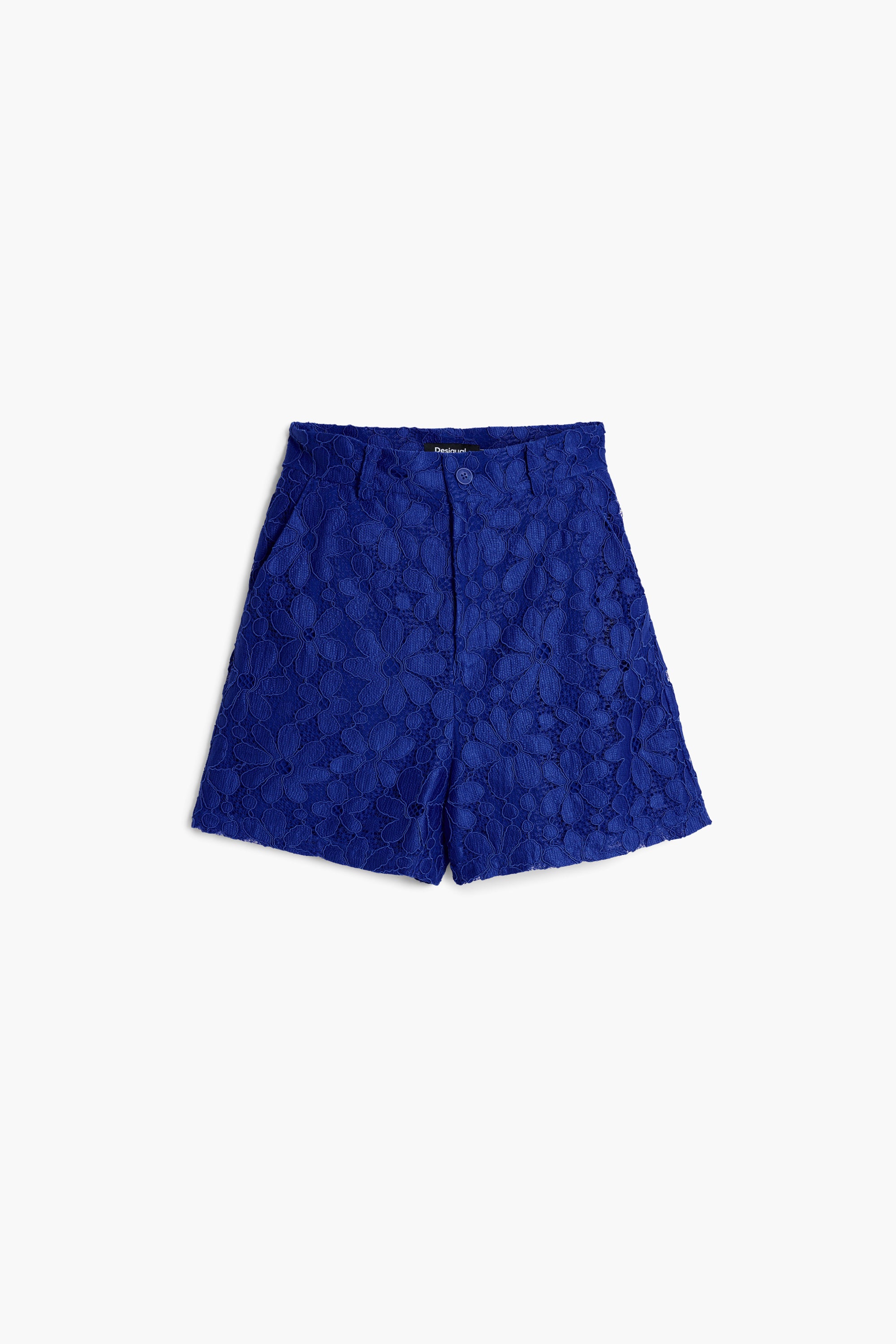 Lace Shorts - Blue