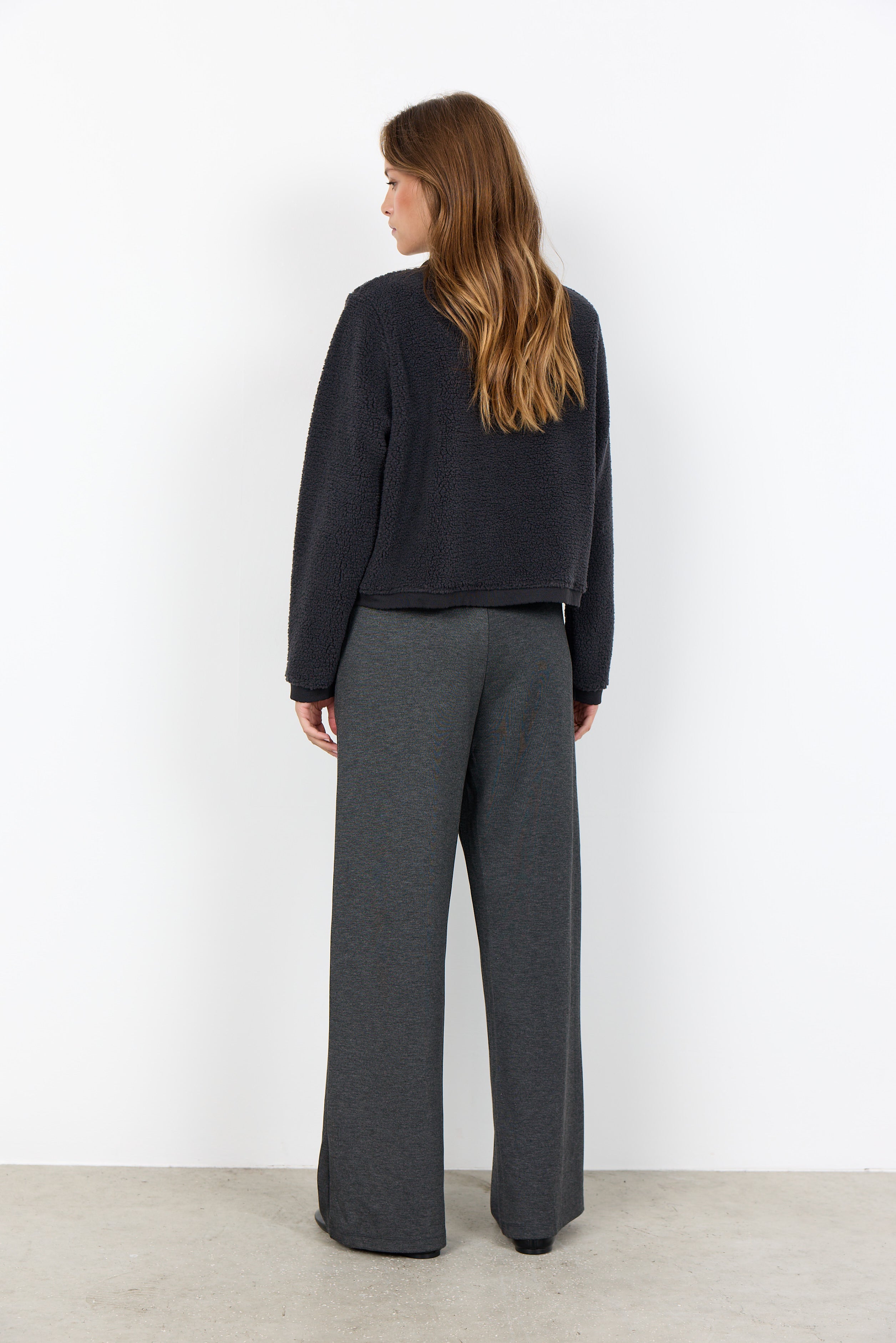 Onyx Textured Jacket - Dark Grey