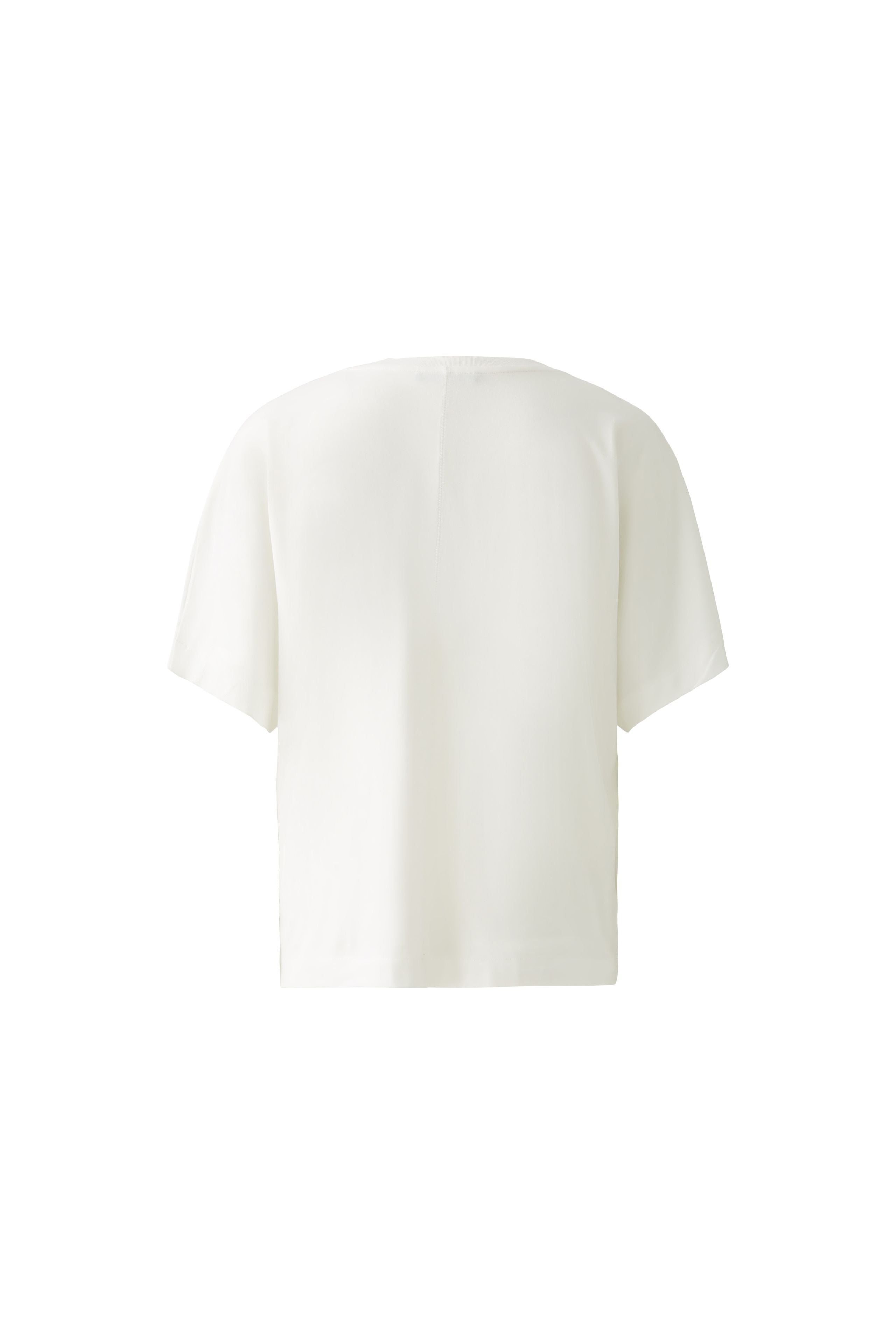 Crochet Pocket T-Shirt - White