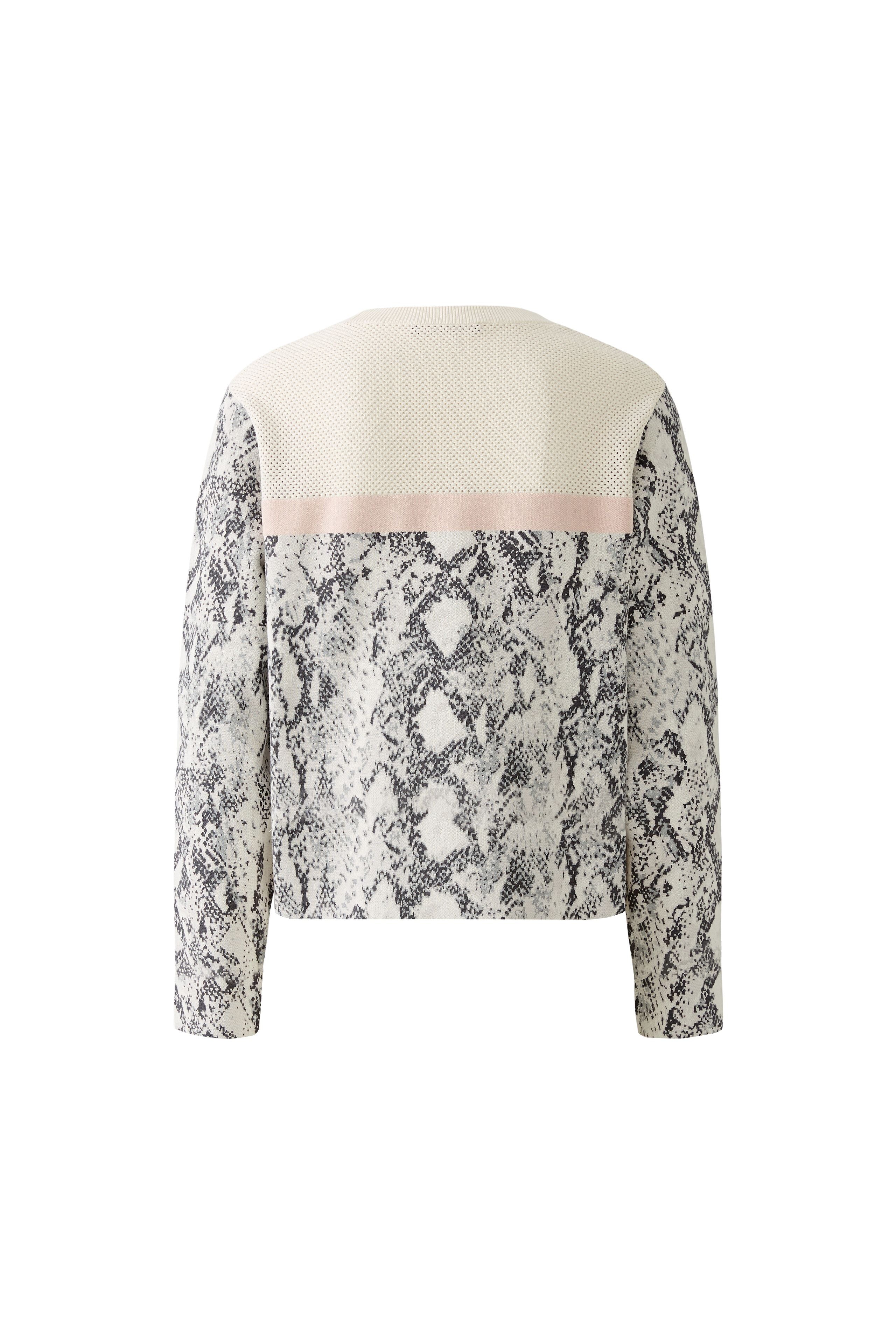 Long Sleeve Jumper - Snake Skin