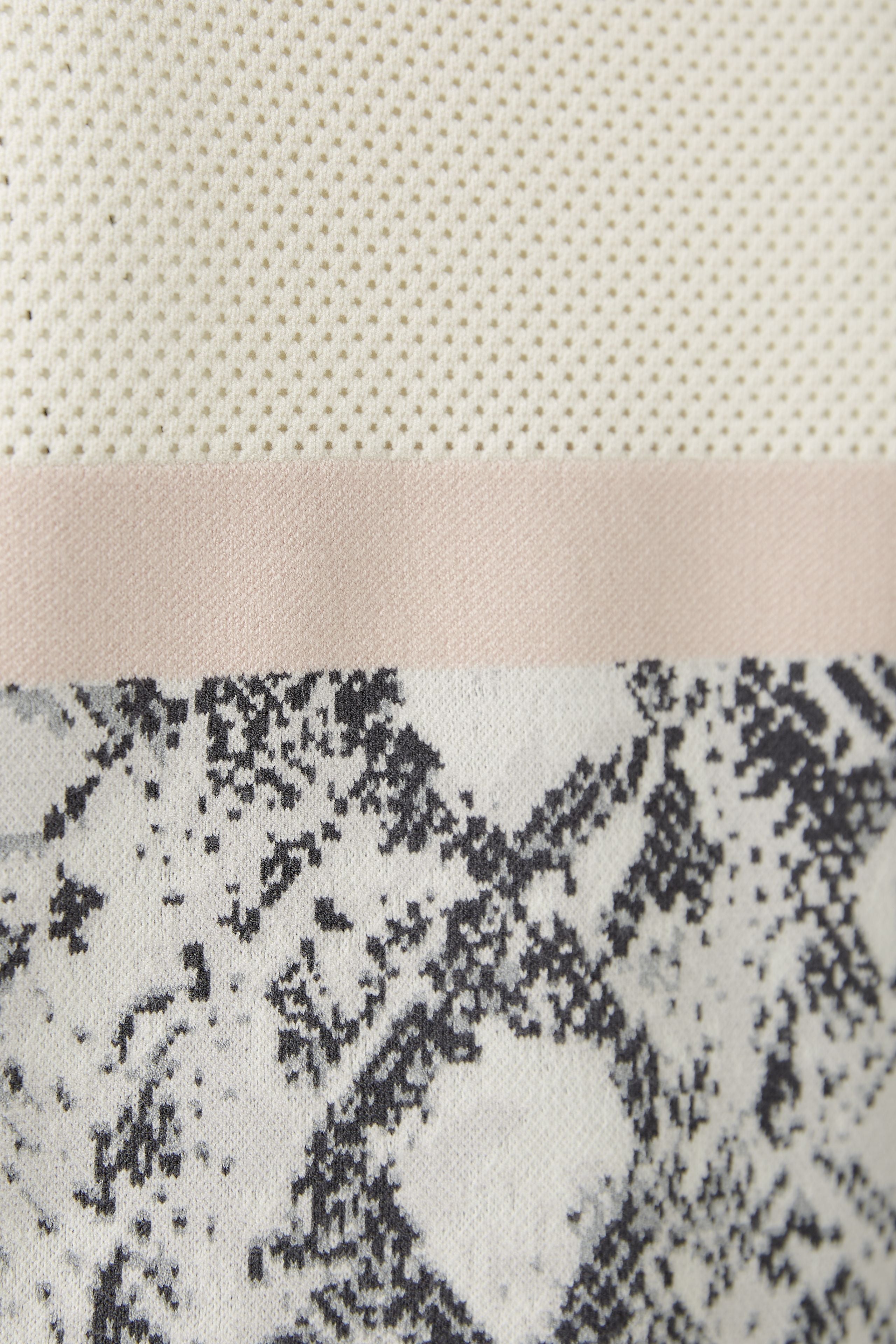Long Sleeve Jumper - Snake Skin