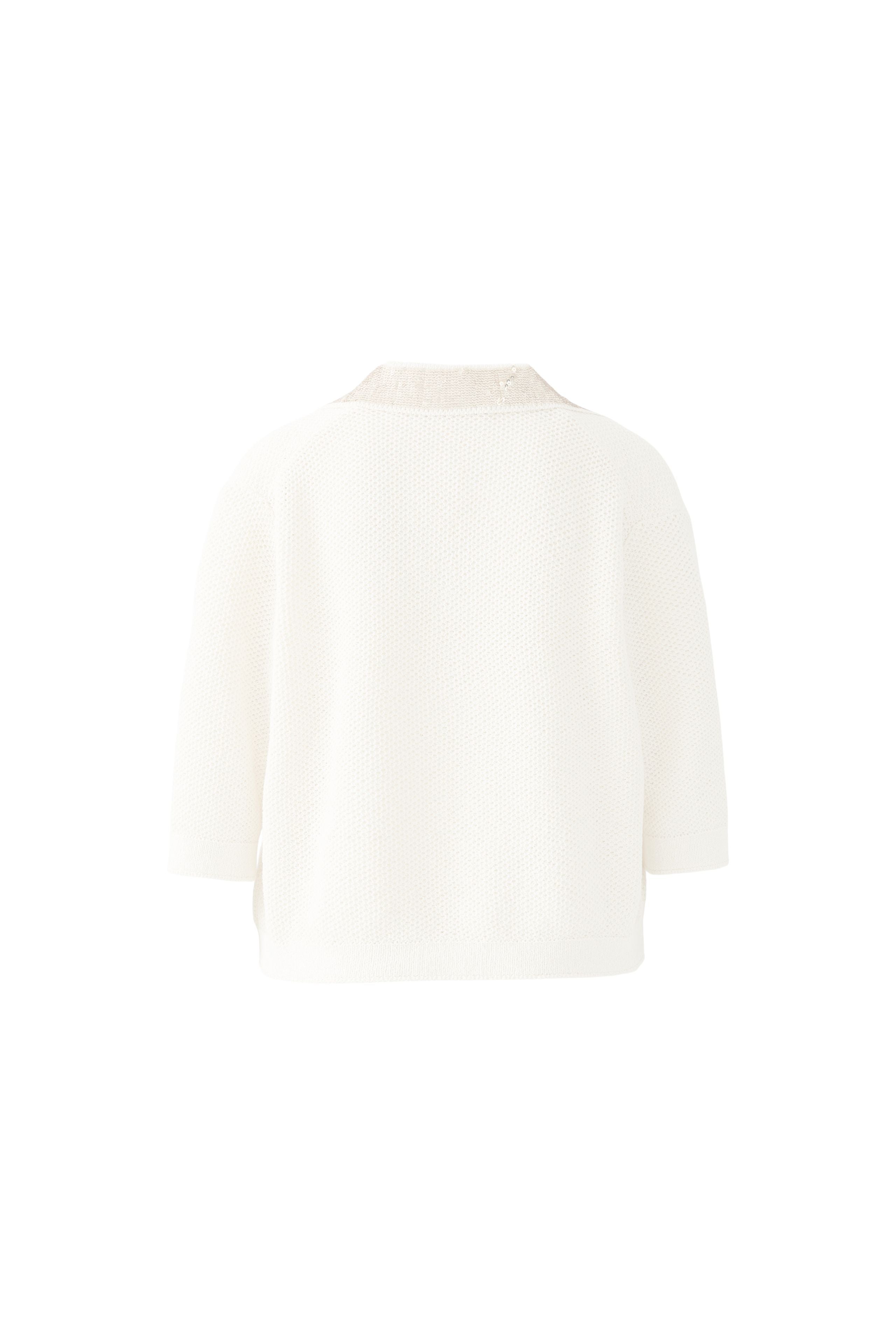 Collared Jumper - Cream