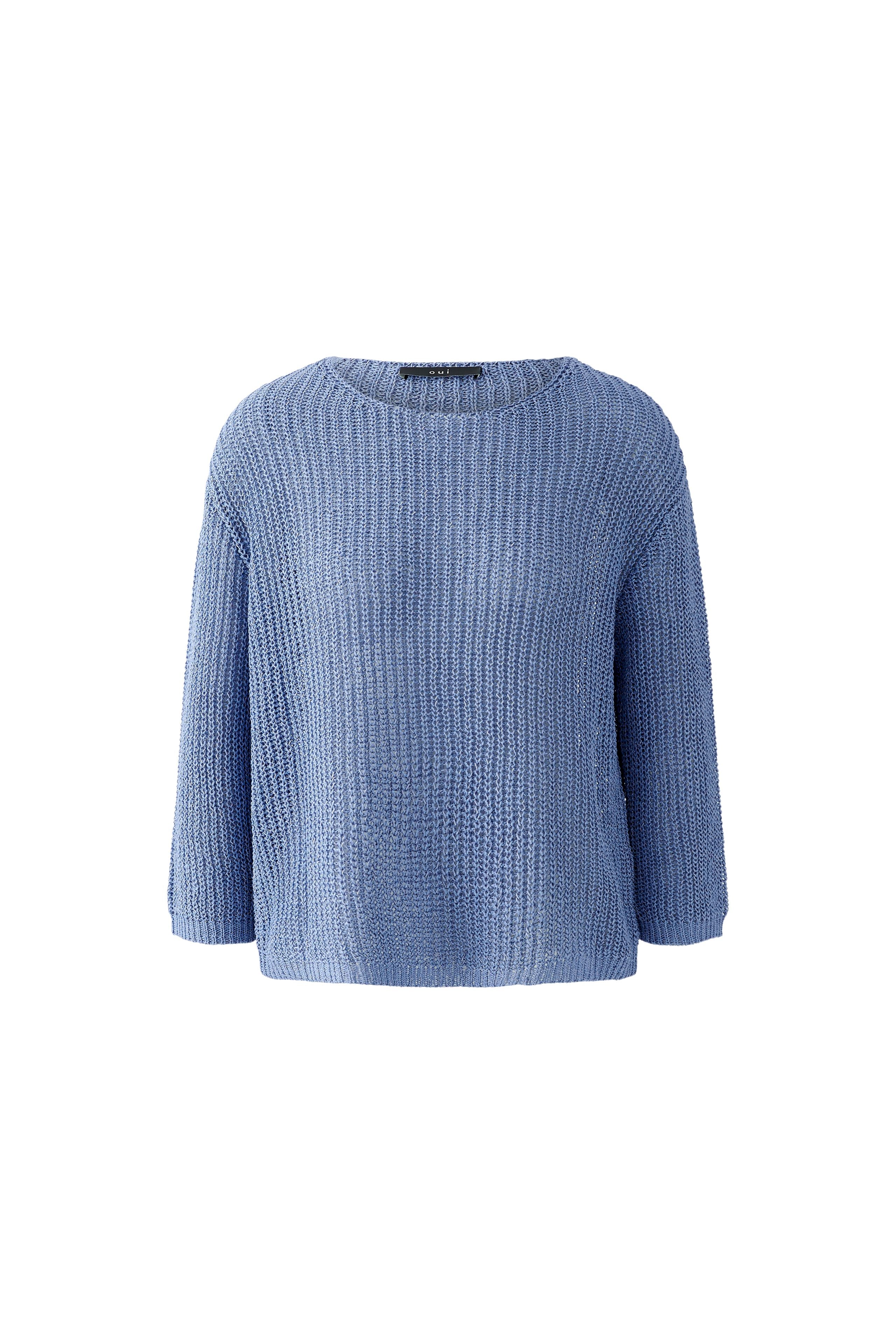 Knitted Jumper - Ocean Blue