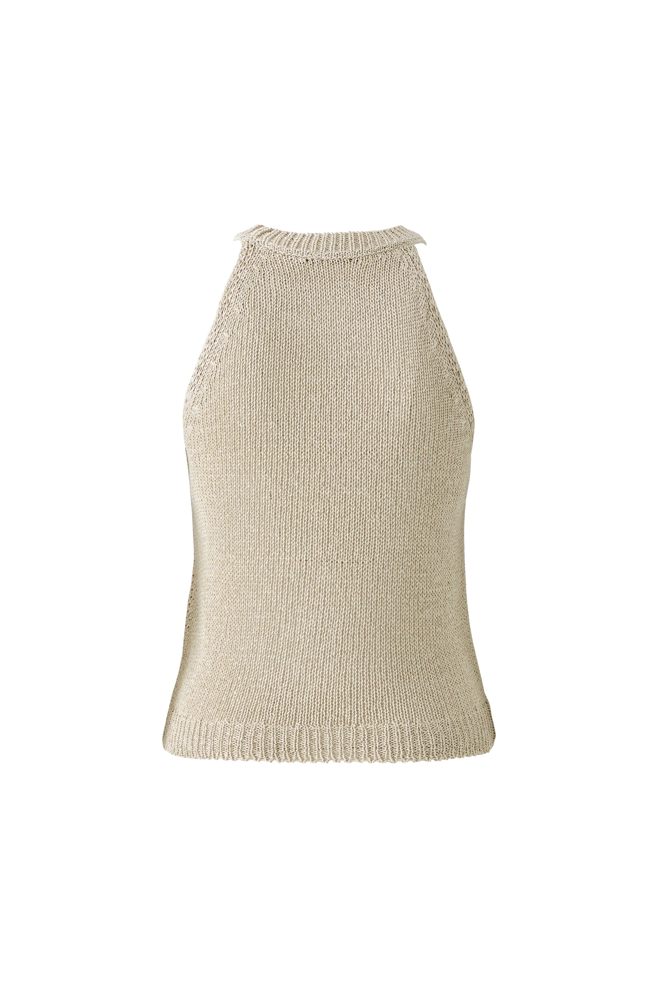 Knitted Vest - Sand