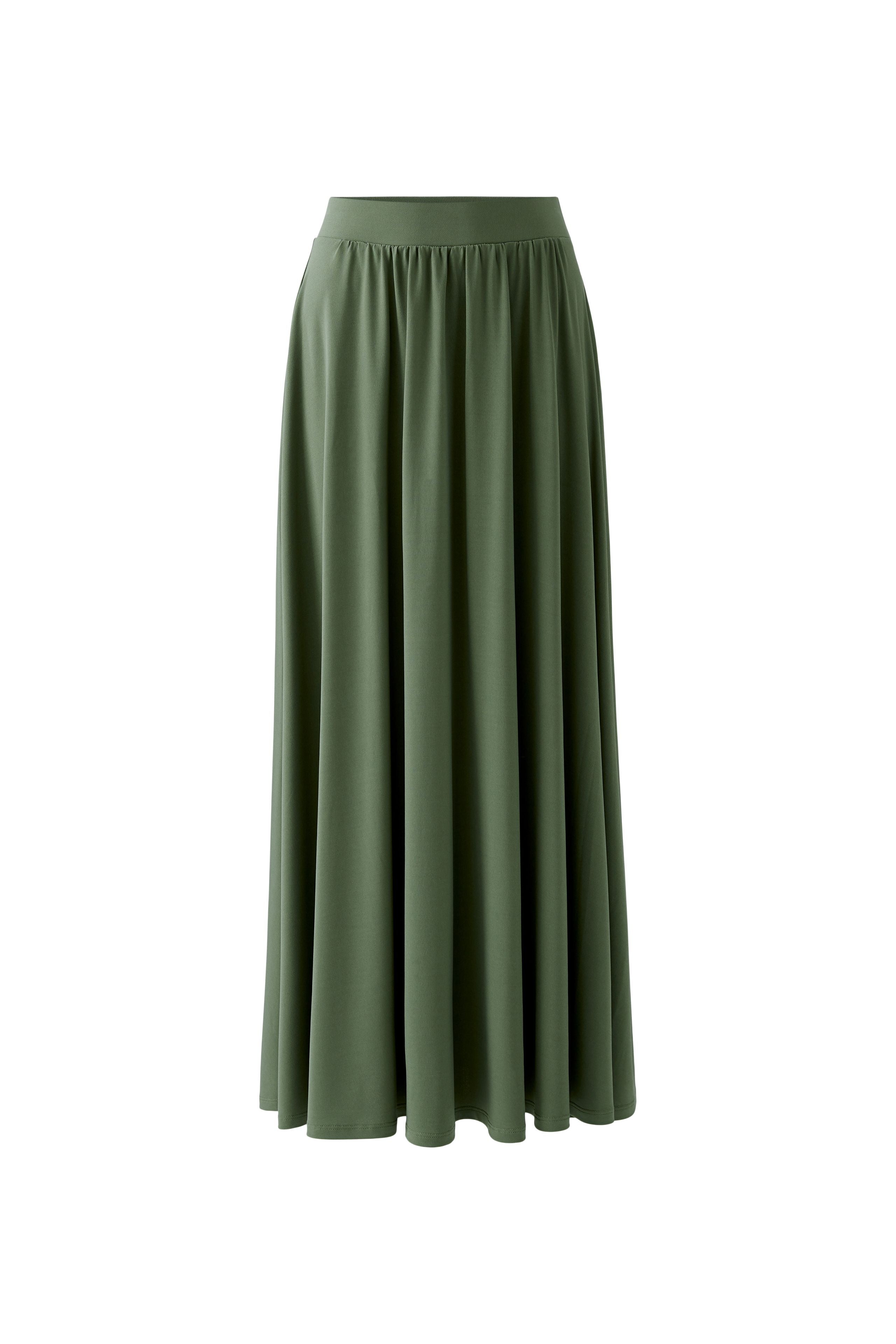 Pleated Skirt - Dark Green