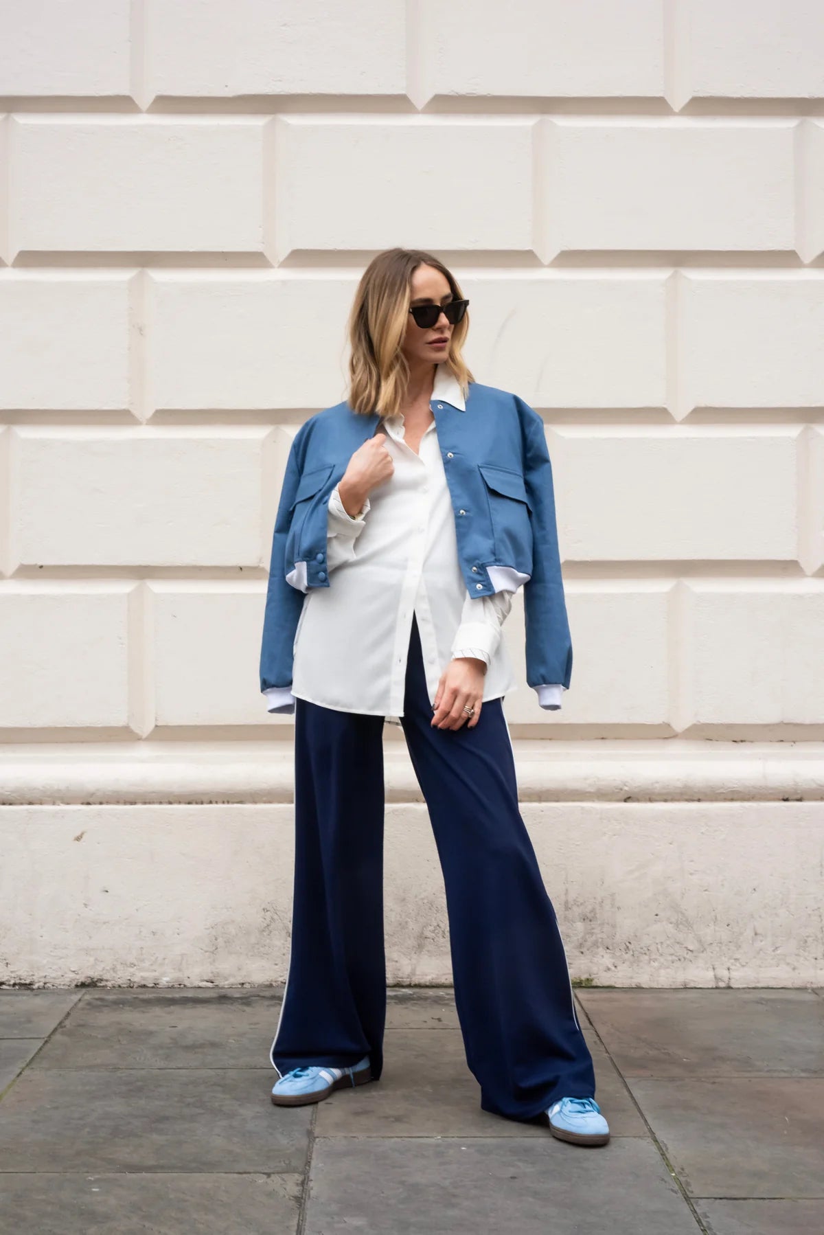 Sunny Track Pants - Navy