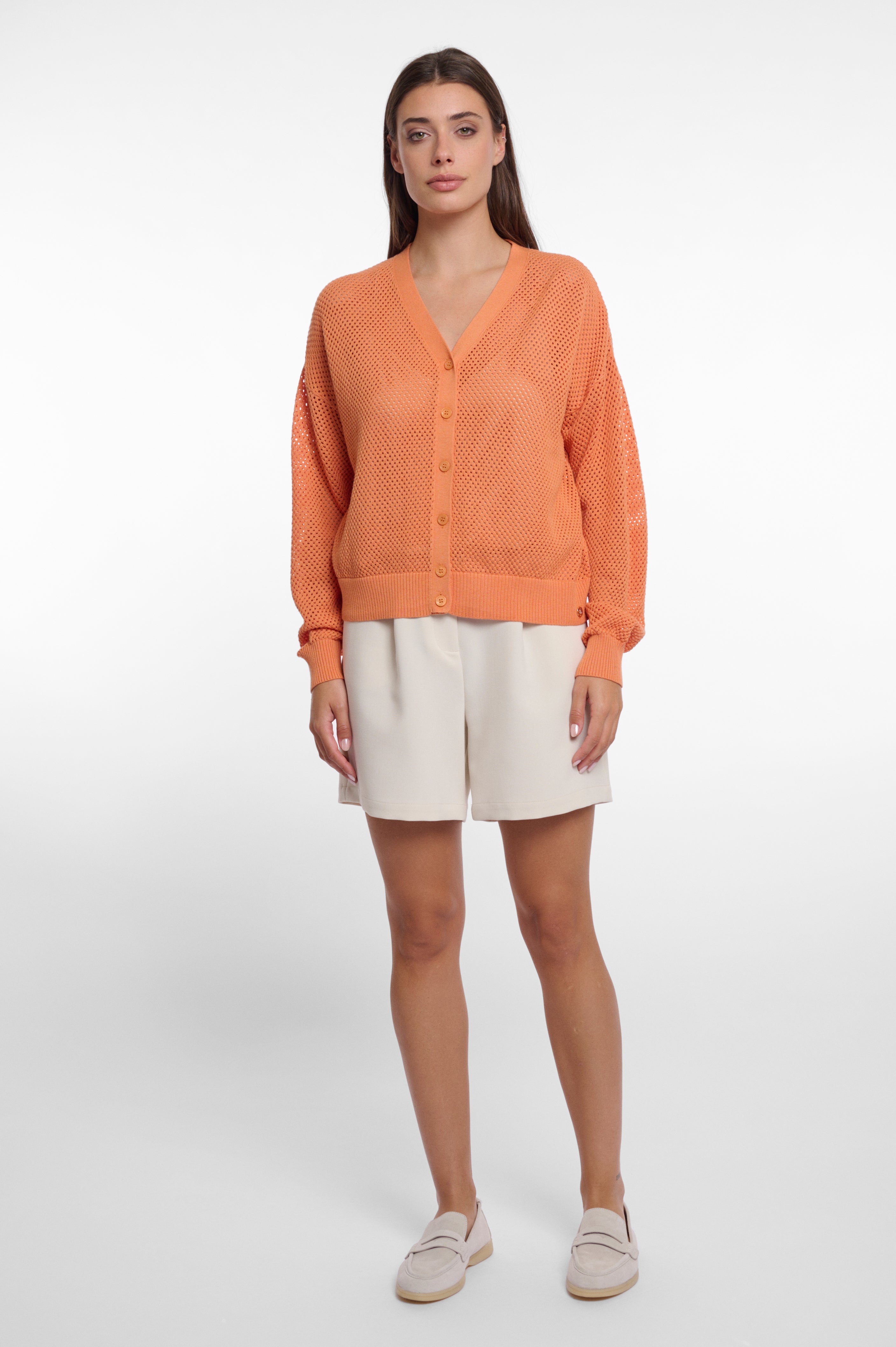 Munda Cardigan - Orange