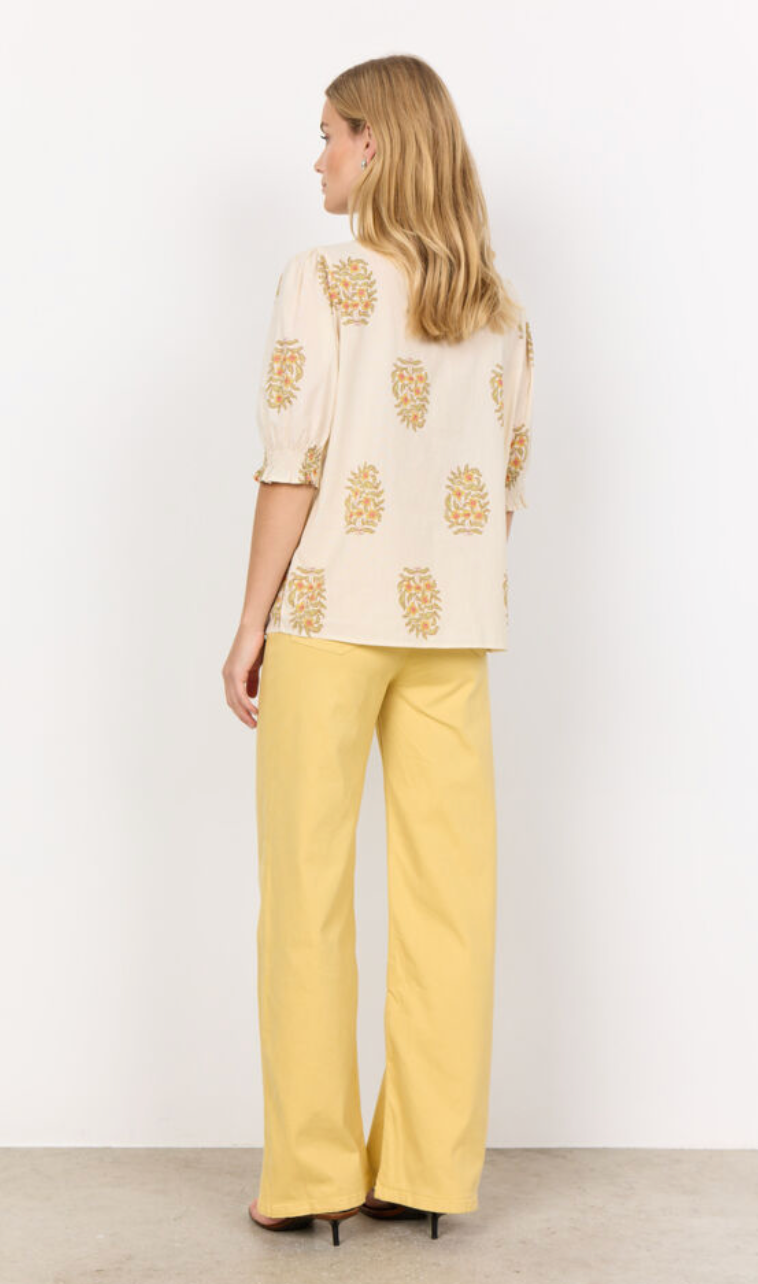Pompeia Blouse - Cream