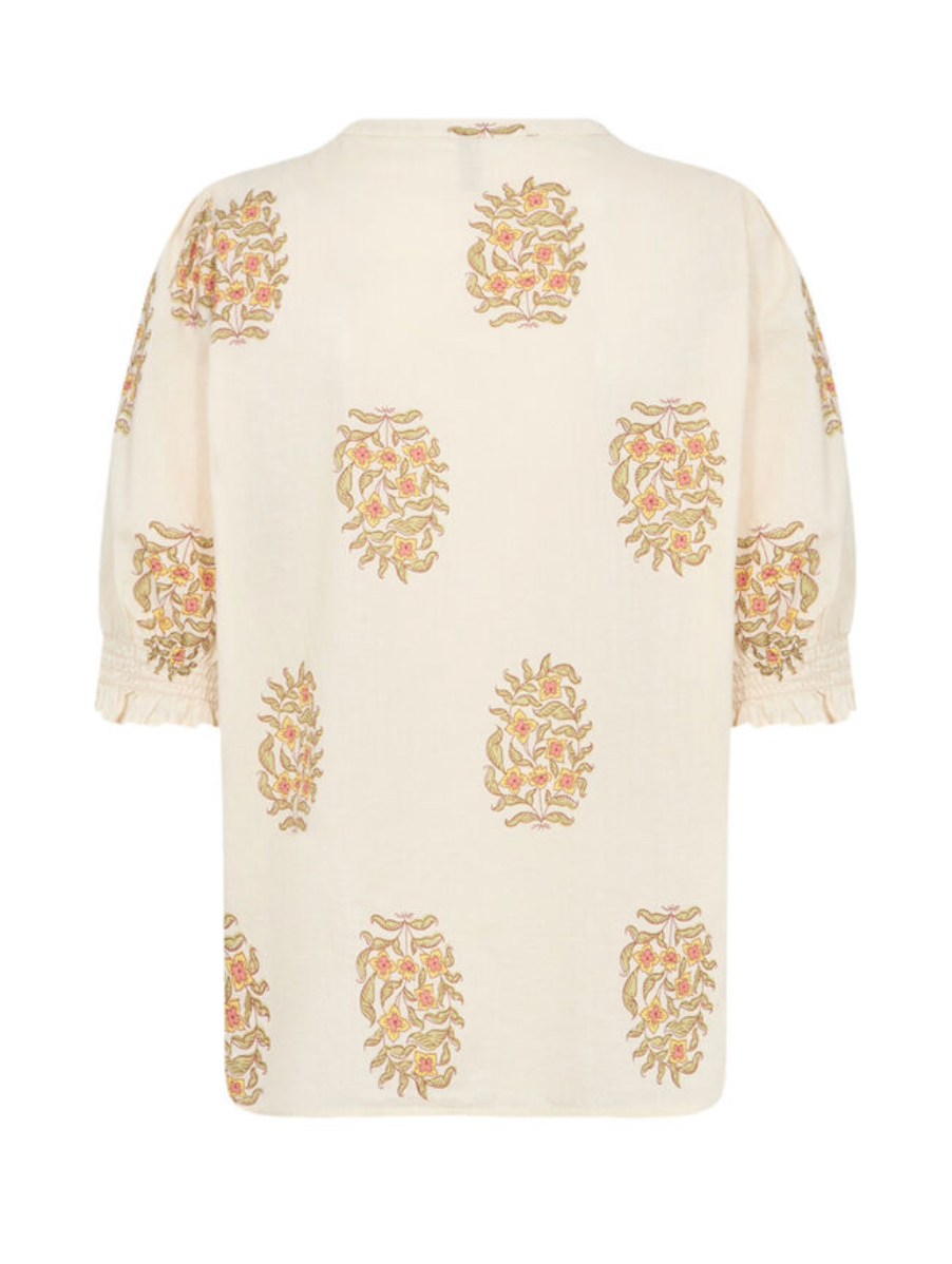 Pompeia Blouse - Cream