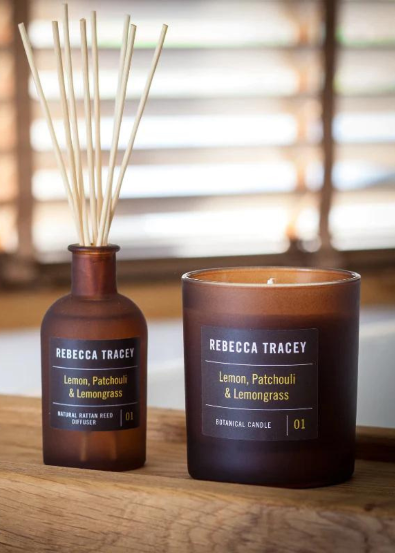 Botanical Candle - Lemon, Patchouli & Lemongrass